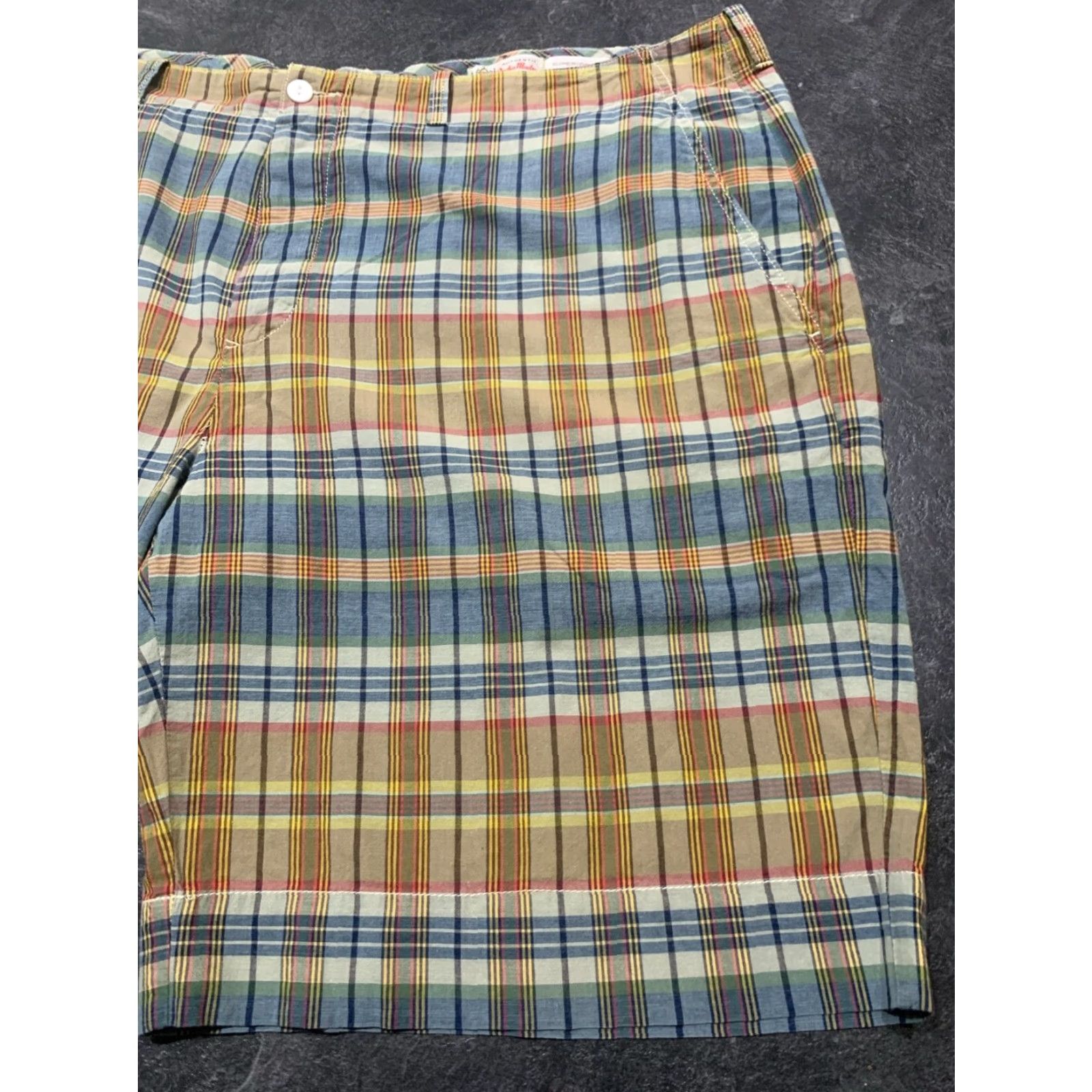 Polo Ralph Lauren Polo Ralph Lauren Mens Shorts 42 Extra Large XL Authentic Vintage India Madras Plaid Size US XL / EU 56 / 4 - 2 Thumbnail