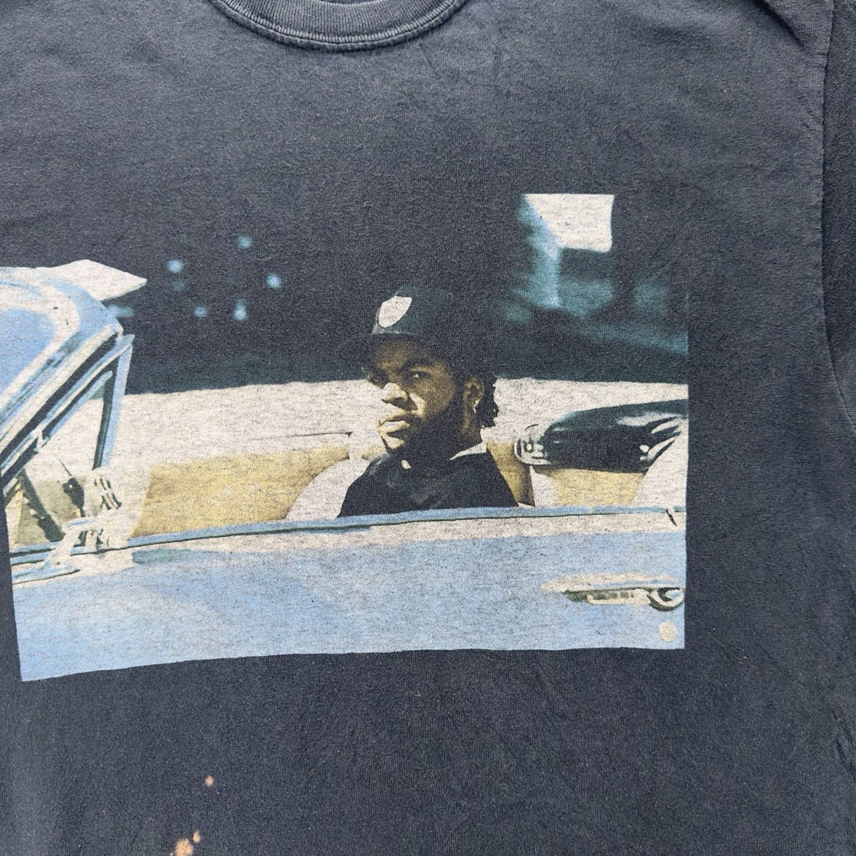 Vintage Ice Cube T-Shirt Men M Black 1964 64 Impala Distress Vintage Hip Hop 80s 90s Cars Logo Shirt Mens Size US M / EU 48-50 / 2 - 5 Thumbnail