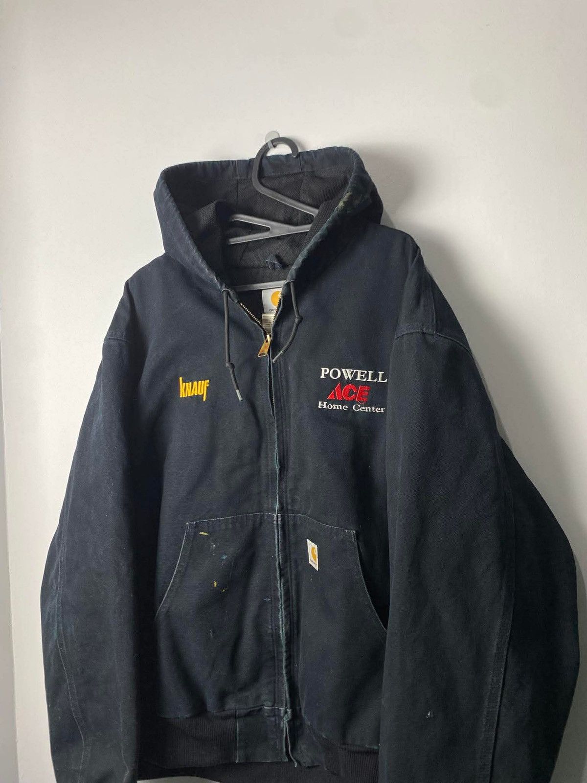 Carhartt Vintage Black Carhartt Canvas Duck Active Jacket Size US XXL / EU 58 / 5 - 4 Thumbnail