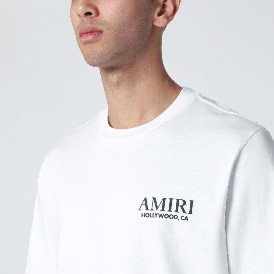 Amiri o1d2blof0226 Bones Stacked T-Shirt in White Size US S / EU 44-46 / 1 - 4 Thumbnail