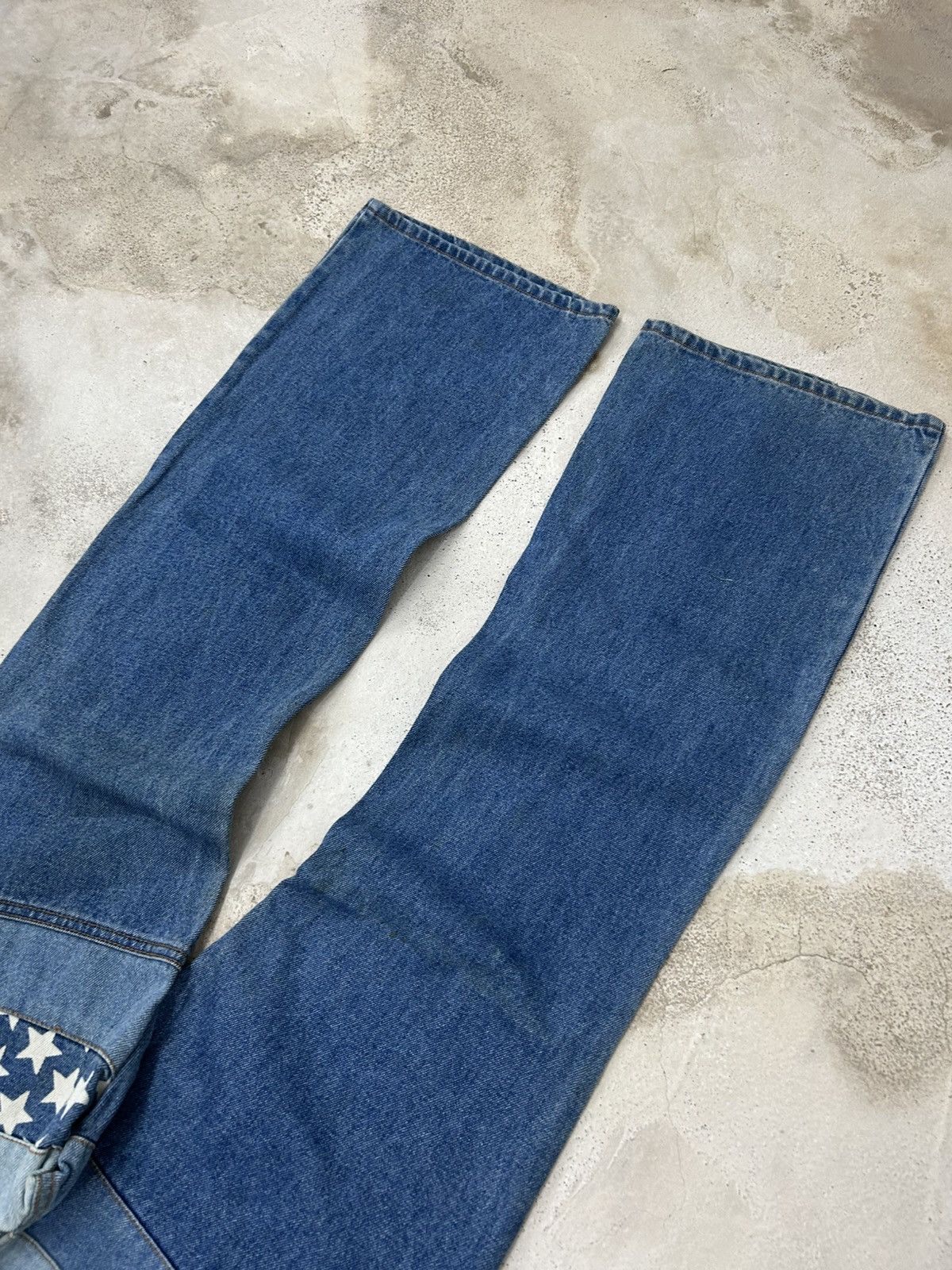 Hysteric Glamour Flare Distressed Jean Denim Star Patch Size US 28 / EU 44 - 12 Thumbnail
