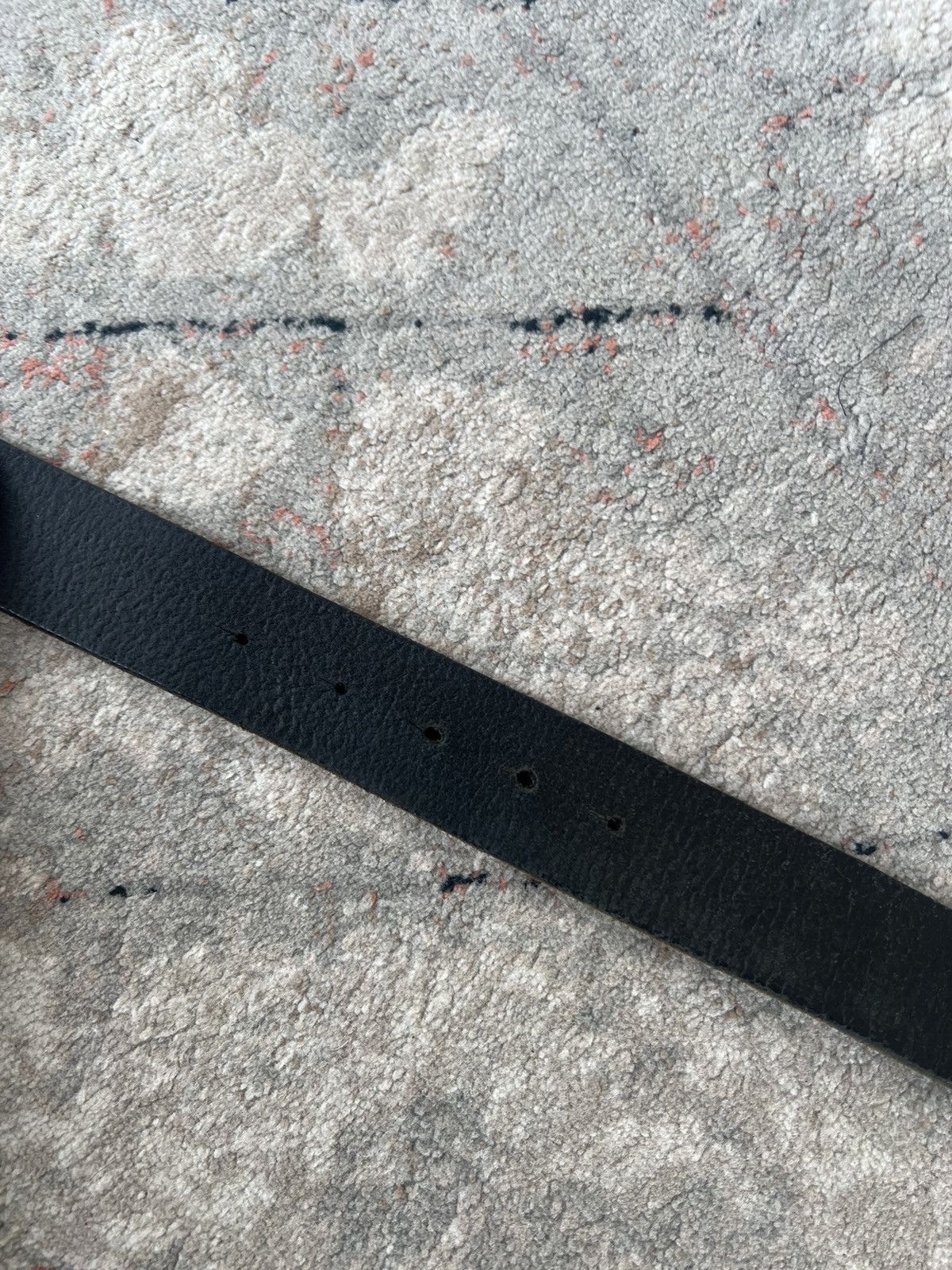 Calvin Klein × Vintage Vintage Calvin Klein Jeans Leather Belt Size ONE SIZE - 7 Thumbnail