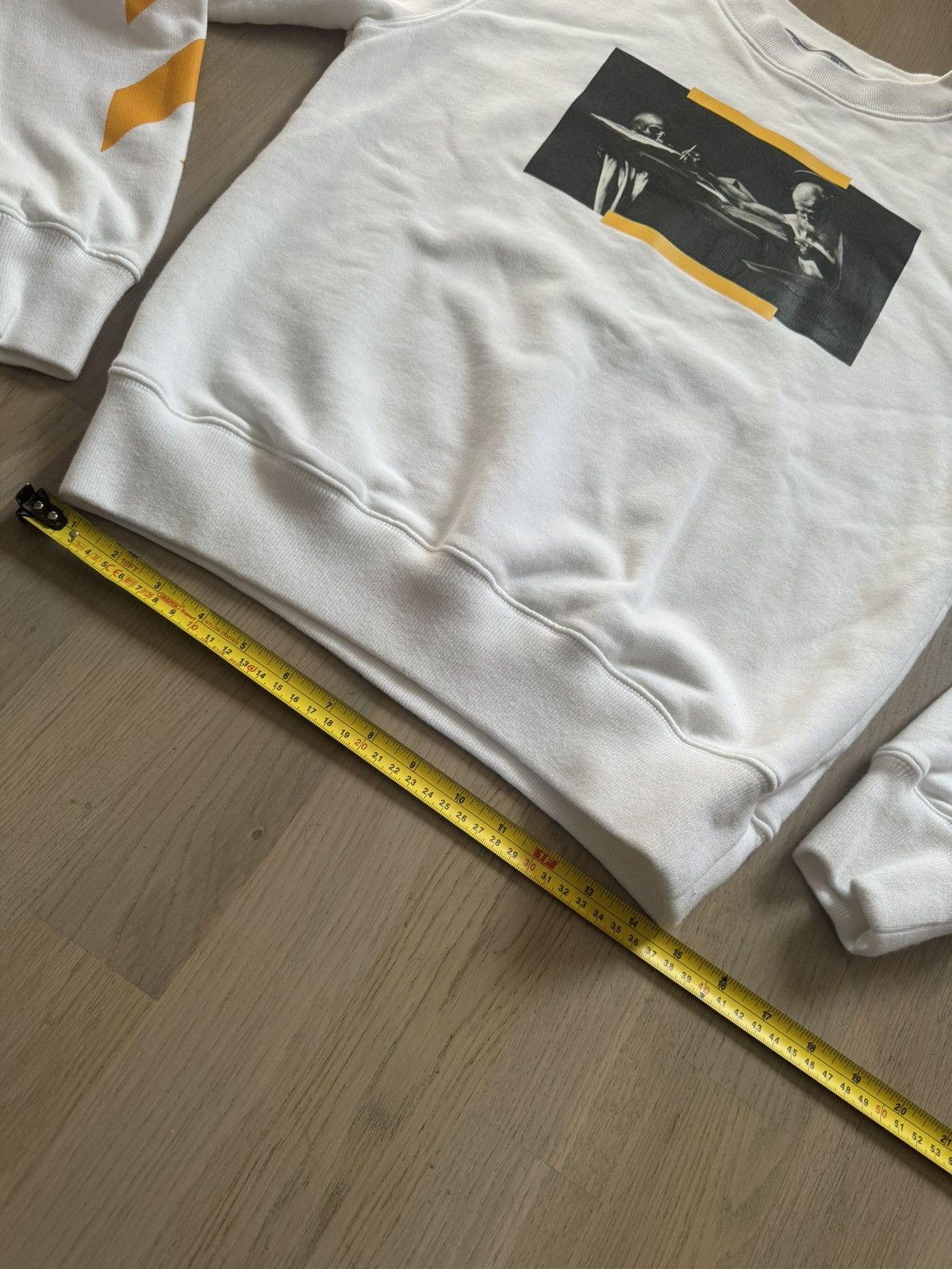 Off-White OFF-White sweatshirt REAL MEASUREMENTS IN PHOTOS BY Size US S / EU 44-46 / 1 - 6 Thumbnail