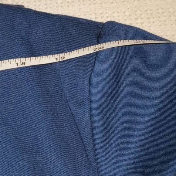 Dickies Dickies Quilted Insulated Blue Pocketed Zippered Full Sz. 42 Size US L / EU 52-54 / 3 - 14 Thumbnail