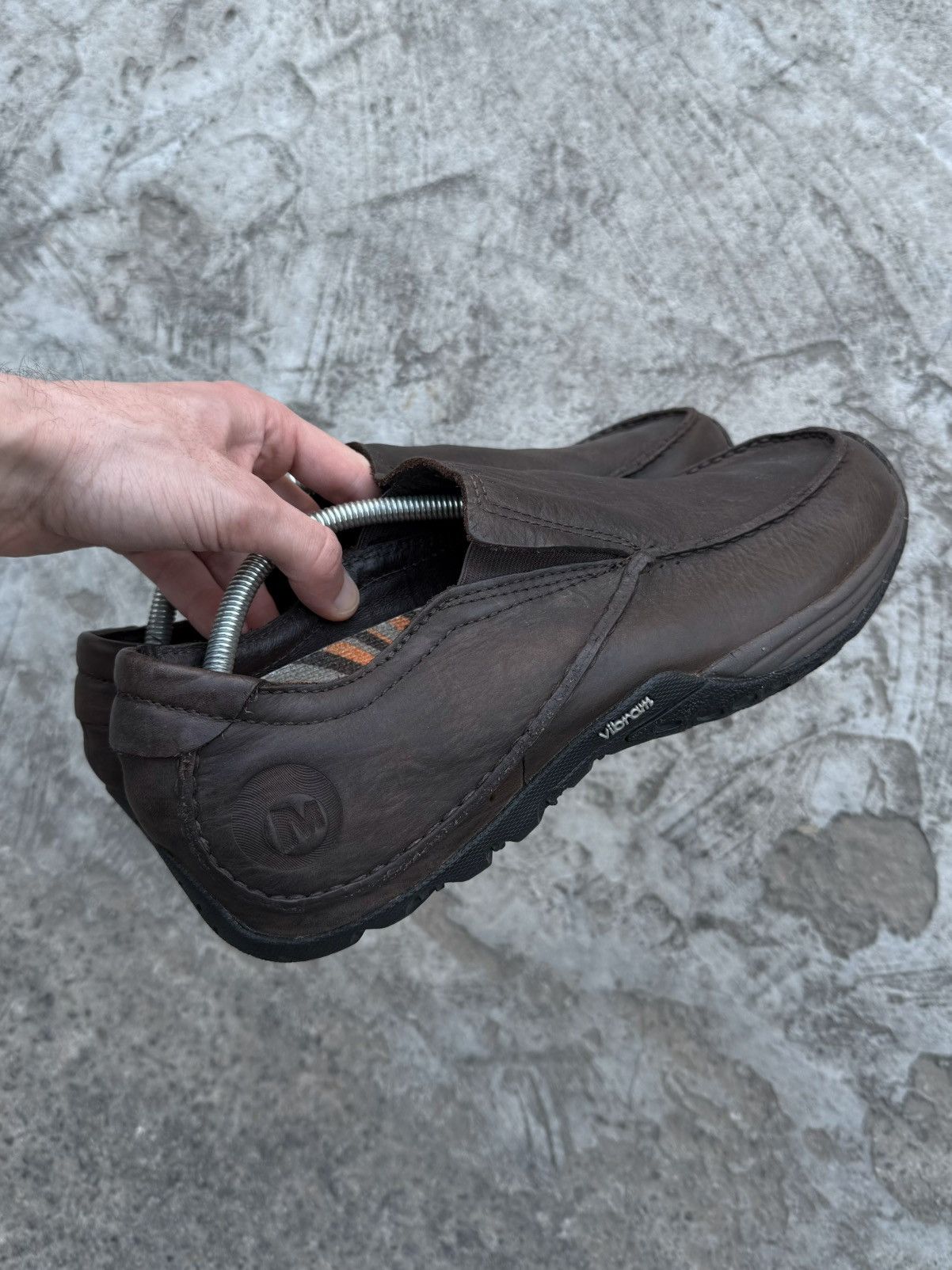 Merrell Merrell Y2K Moc Dark Vibram Hype Gorpcore Outdoor Sneakers Size US 11.5 / EU 44-45 - 2 Thumbnail