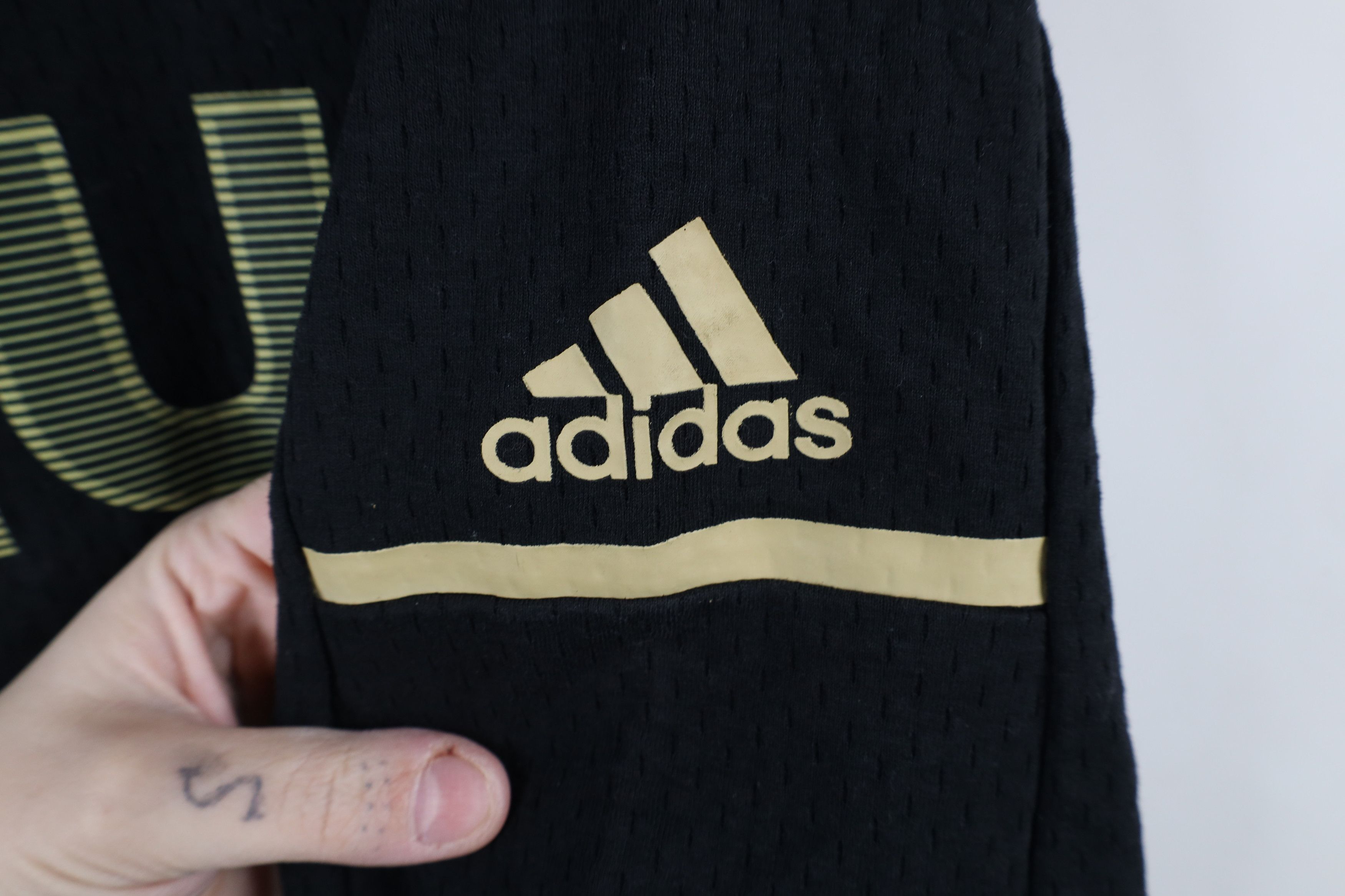 Adidas × Vintage Adidas Western Michigan University Football Hoodie Black Size US S / EU 44-46 / 1 - 6 Thumbnail