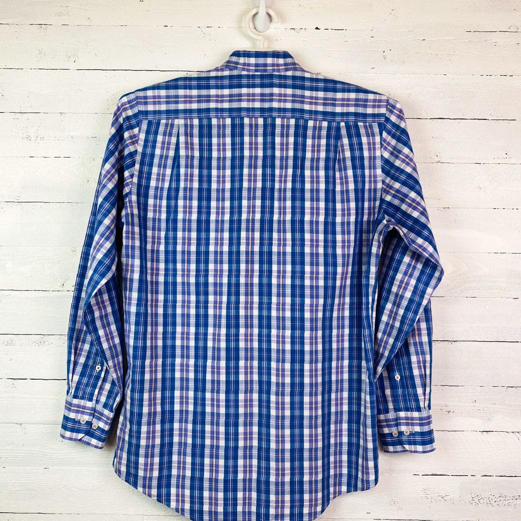 Southern Tide VINTAGE Southern Tide Mens Shirt Small Long Sleeve Blue Plaid Classic Fit Button Up Size US S / EU 44-46 / 1 - 7 Thumbnail