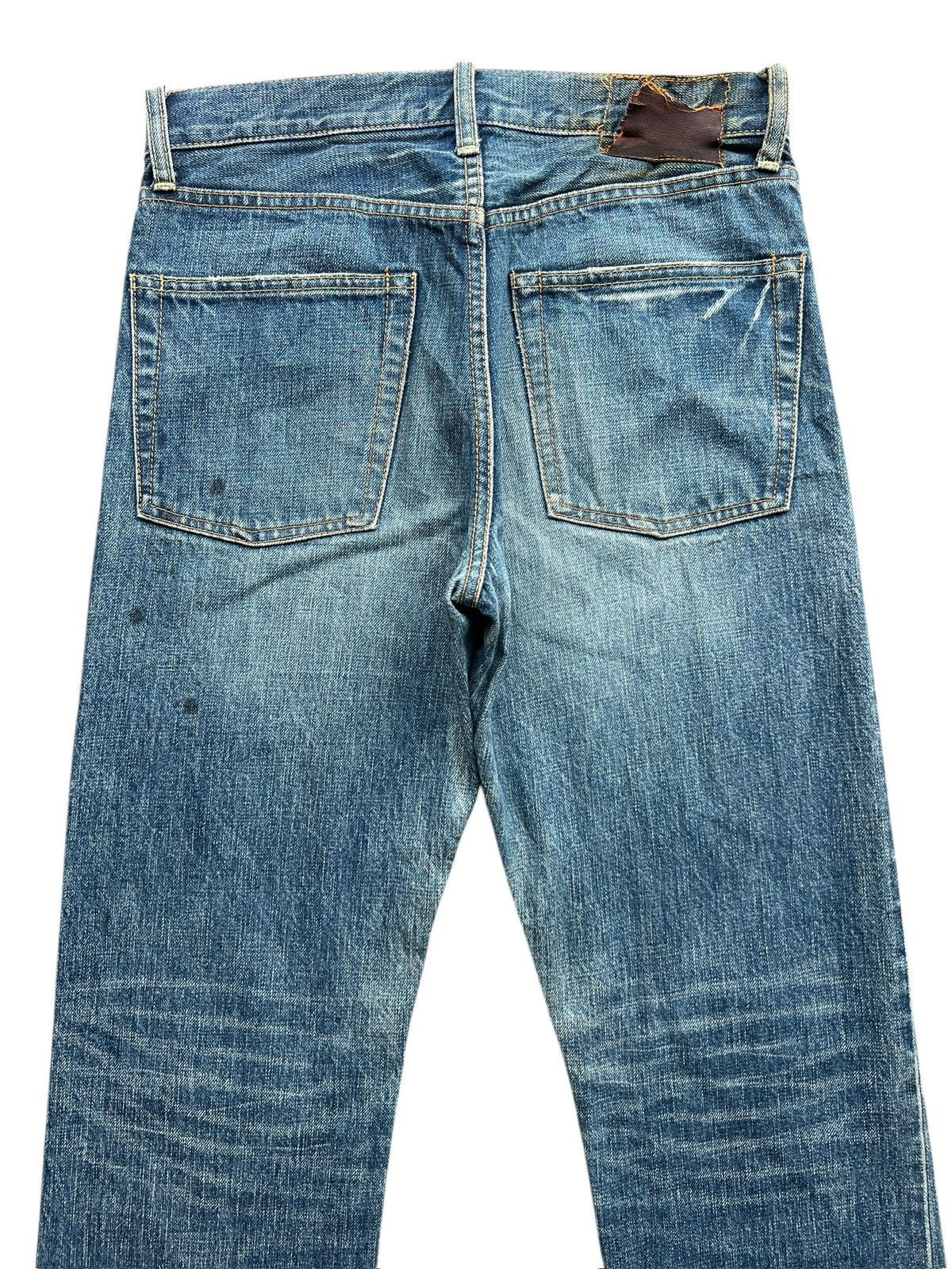 Vintage Vintage Japanese Selvedge Distressed Denim Jeans 30x30 Size US 30 / EU 46 - 5 Thumbnail