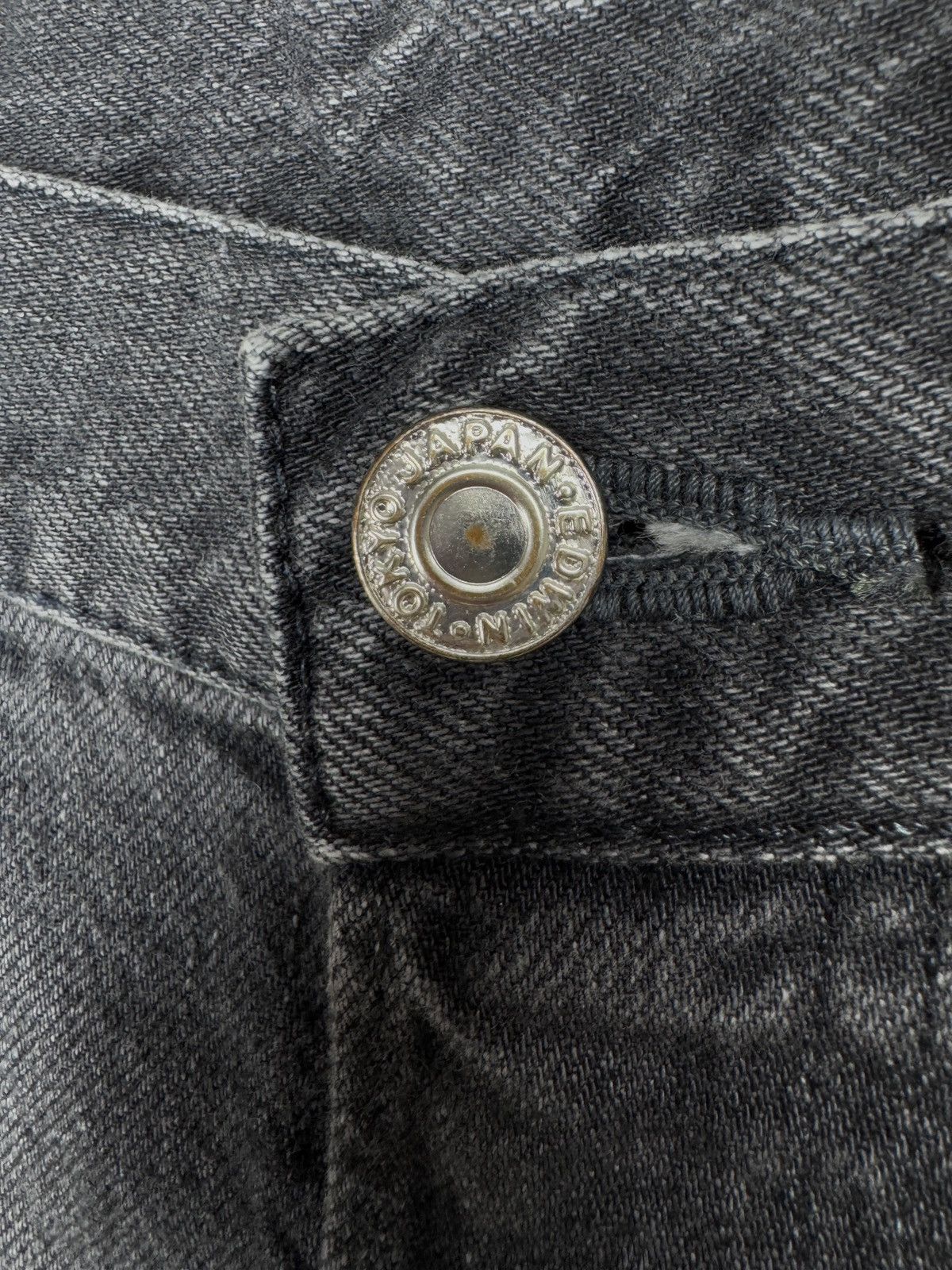 Edwin Edwin Made in Japan Slim Tapered White Selvedge Denim Jeans Size US 32 / EU 48 - 4 Thumbnail