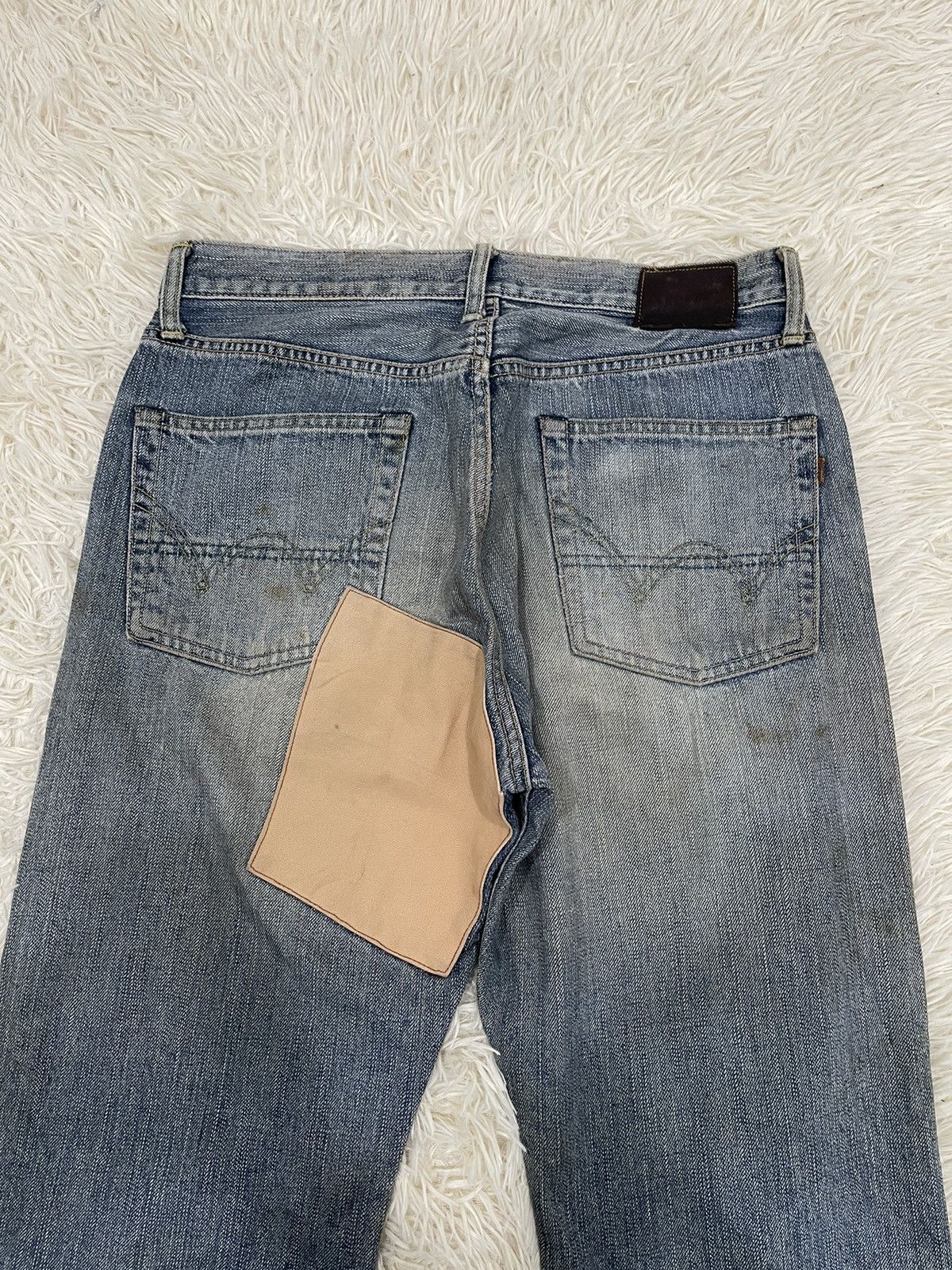 Edwin Final Drop‼️Distressed Vintage Edwin 505 Selvedge Denim Size US 32 / EU 48 - 16 Thumbnail