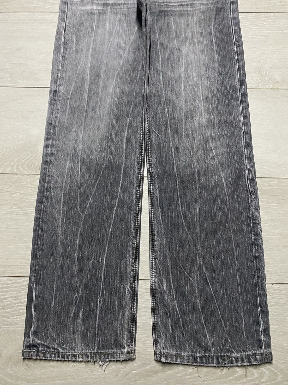 Japanese Brand Vintagw Japanese Brand Avail Garment Distressed Thunder Jean Size US 28 / EU 44 - 5 Thumbnail