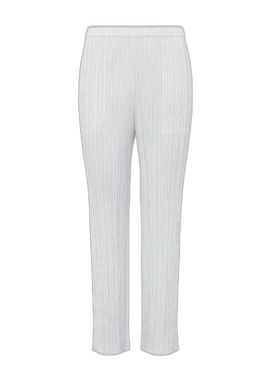 Issey Miyake Issey Miyake Gray Straight Leg Pants-yf Size US 26 / EU 42 - 1 Thumbnail