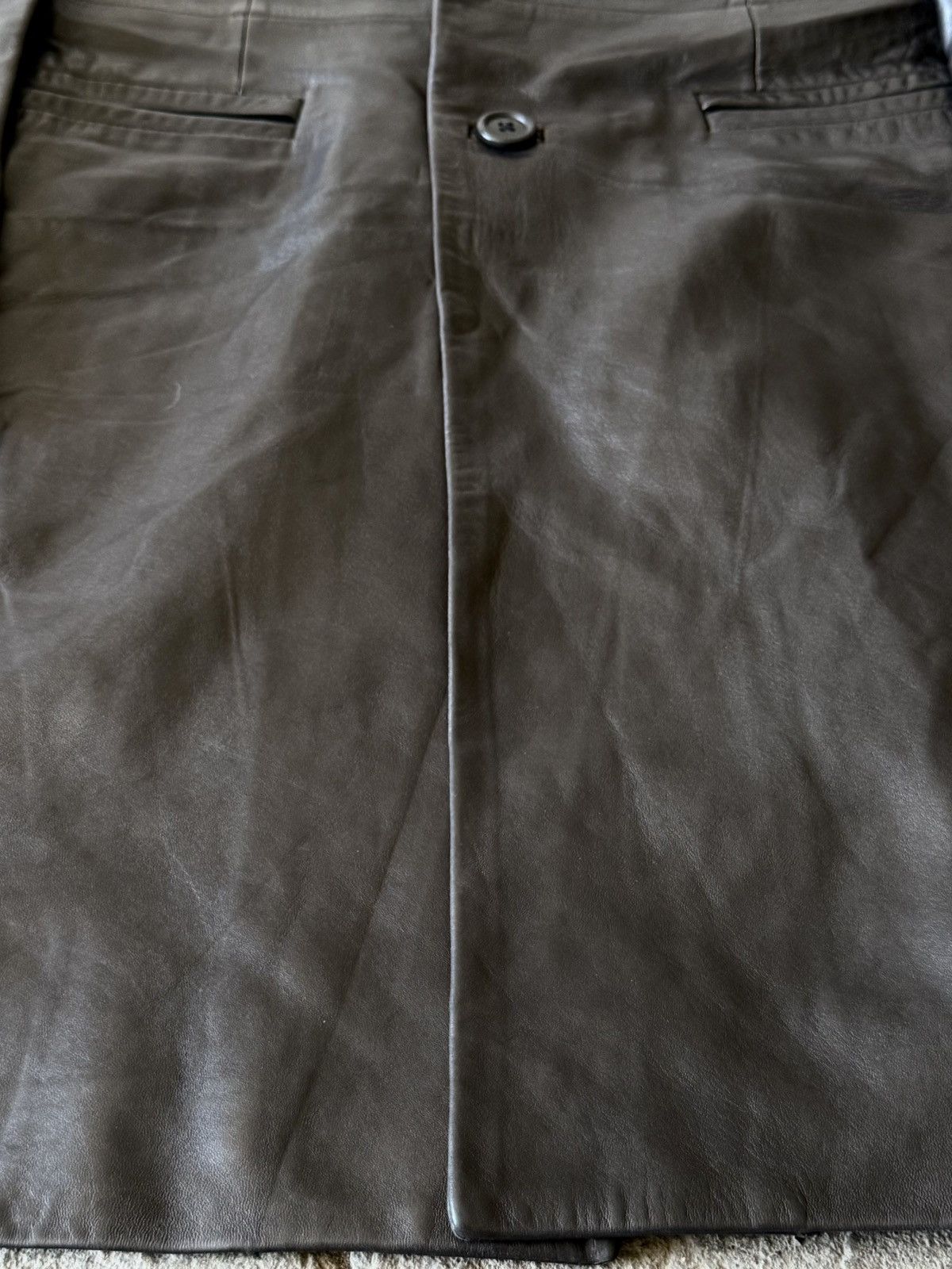 Gucci × Tom Ford Archive Gucci - Tom Ford - Lamb Skin - Leather Coat Size US M / EU 48-50 / 2 - 6 Thumbnail