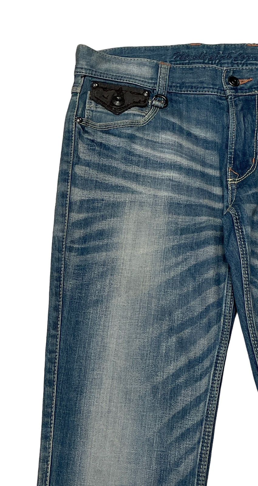 Nicole Club Vintage Japanese Brand Nicole Club Flared Jeans 1990s Size US 32 / EU 48 - 5 Thumbnail