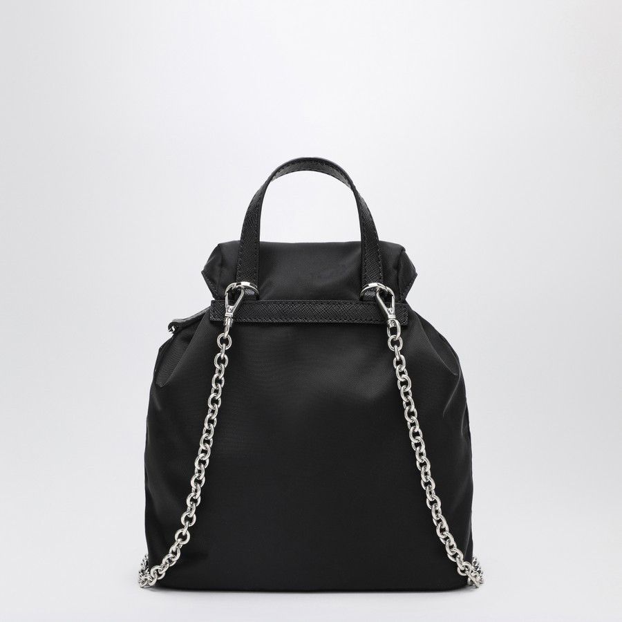 Prada o1d2blof0924 Size : OS / Logo Backpack Bag In Black Size ONE SIZE - 3 Thumbnail