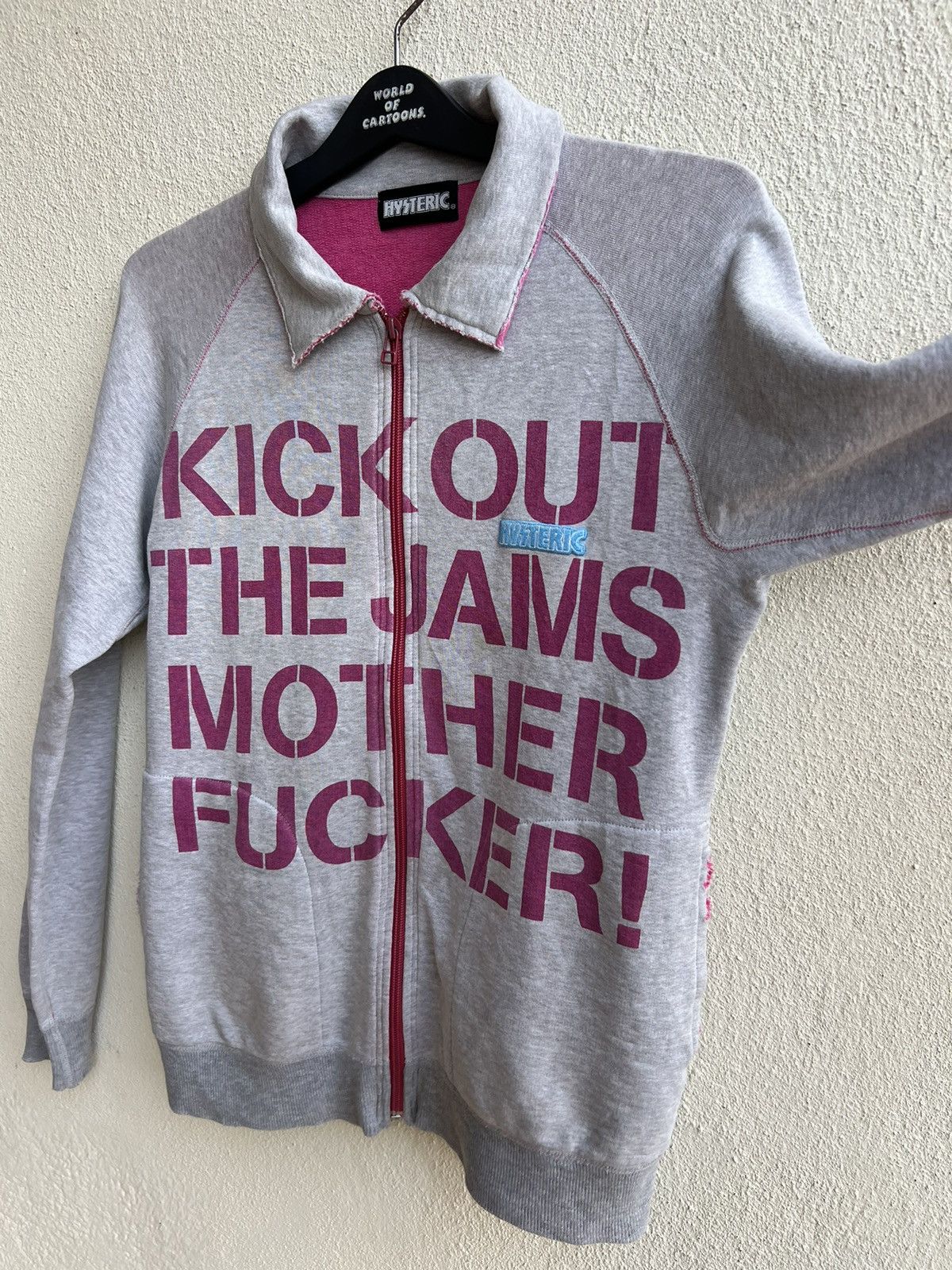 Hysteric Glamour VTG HG Knock Out The Jams Mother F*cker Distress Sweater Size US M / EU 48-50 / 2 - 7 Thumbnail