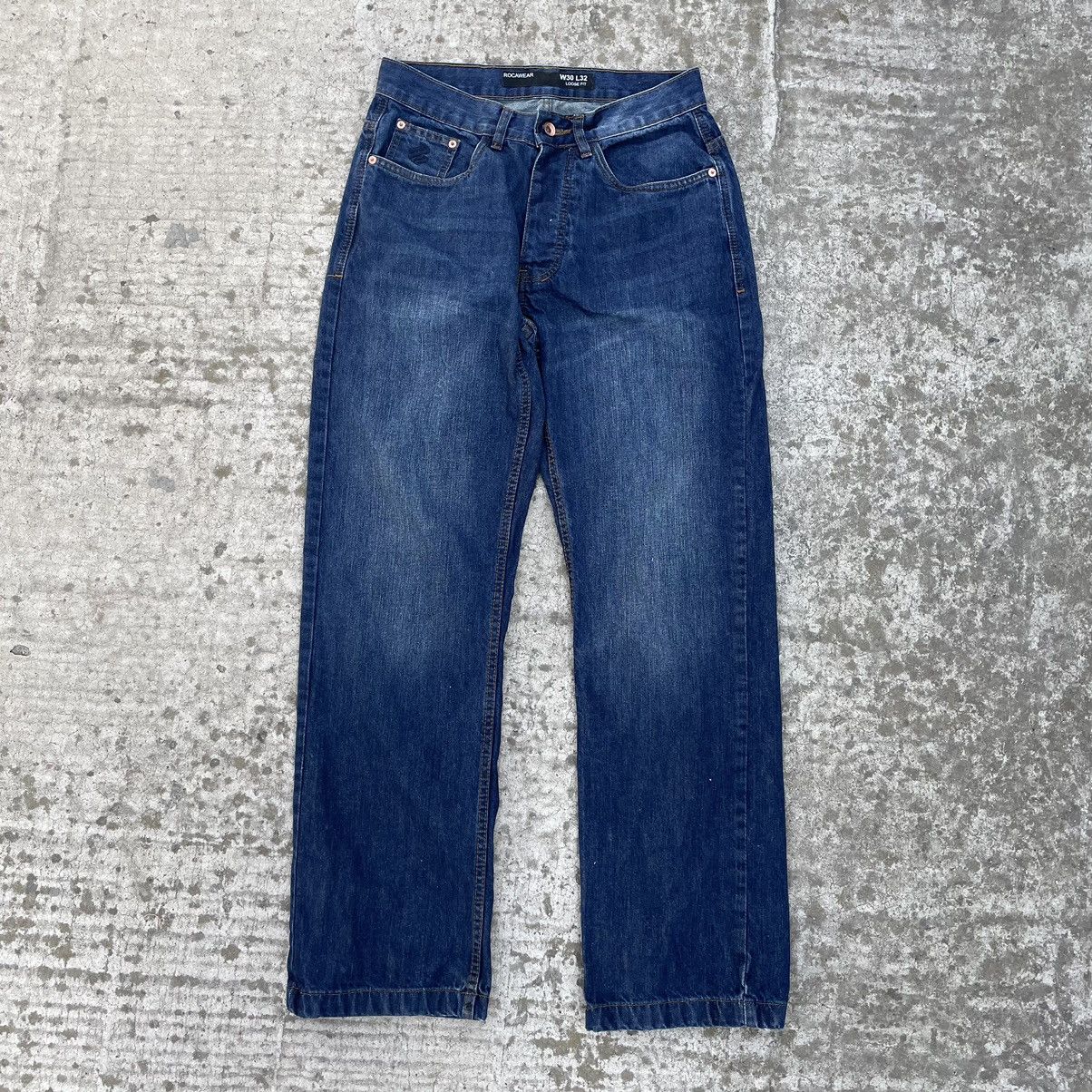 Rocawear Vintage Roca Wear Jeans W30xL32 Loose Fit Y2K 90s Rap Size US 30 / EU 46 - 11 Thumbnail