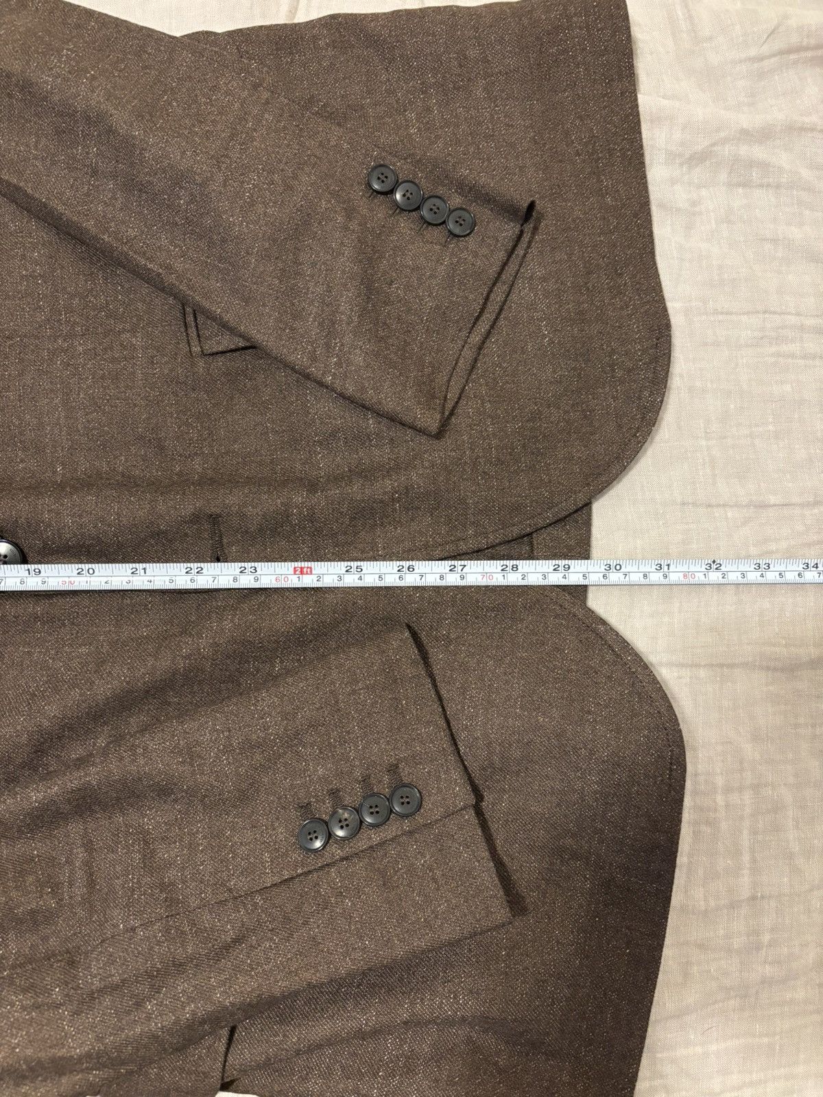 John Varvatos $1298 NWT John Varvatos Rind Jacket Men's Brown 54 EU 44 US Size 44R - 14 Thumbnail