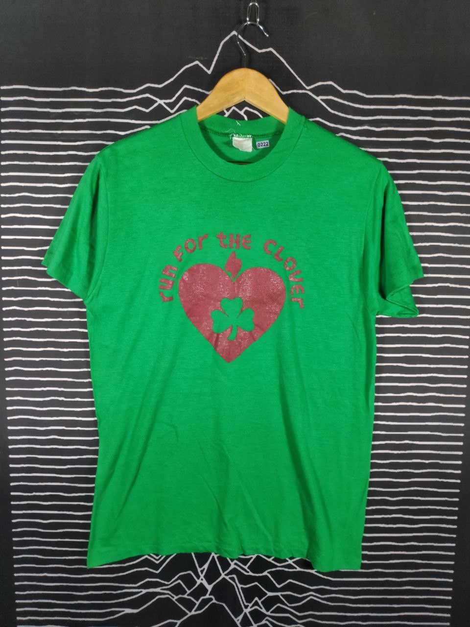 Vintage 70s Run For The Clover Stedman Single Stitch Roc Tee Size M Size US M / EU 48-50 / 2 - 1 Thumbnail