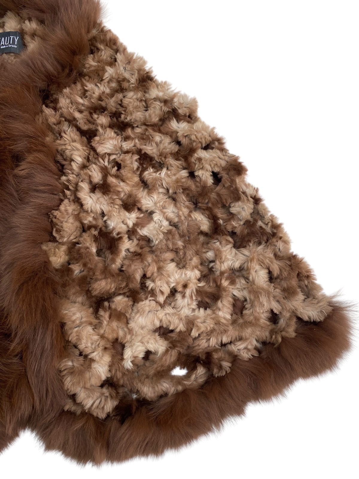 Vintage MTBEAUTY Fur Cape Winter Size L / US 10 / IT 46 - 5 Thumbnail
