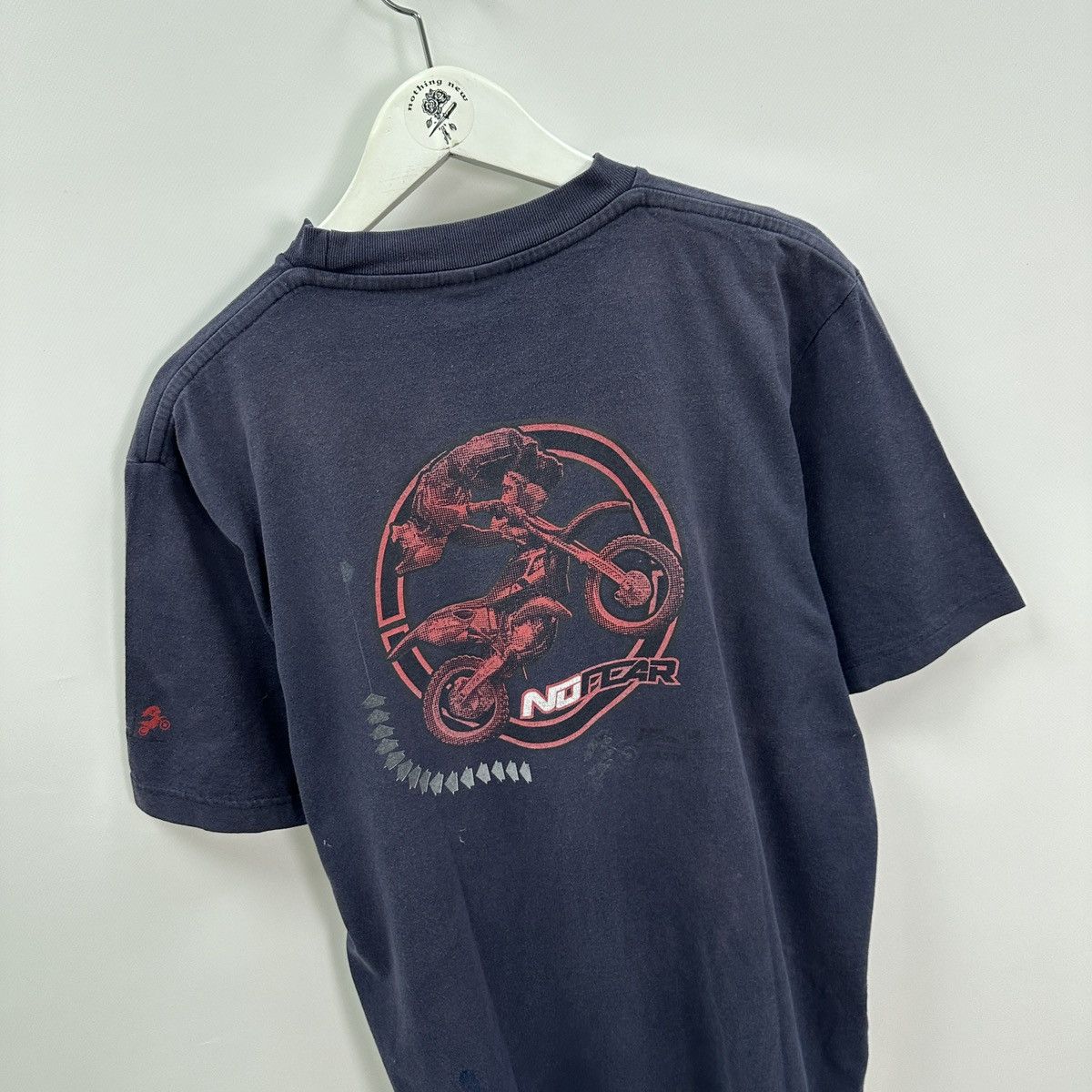 No Fear Vintage 90s No Fear sun faded distressed tee moto hype og Size US M / EU 48-50 / 2 - 12 Thumbnail