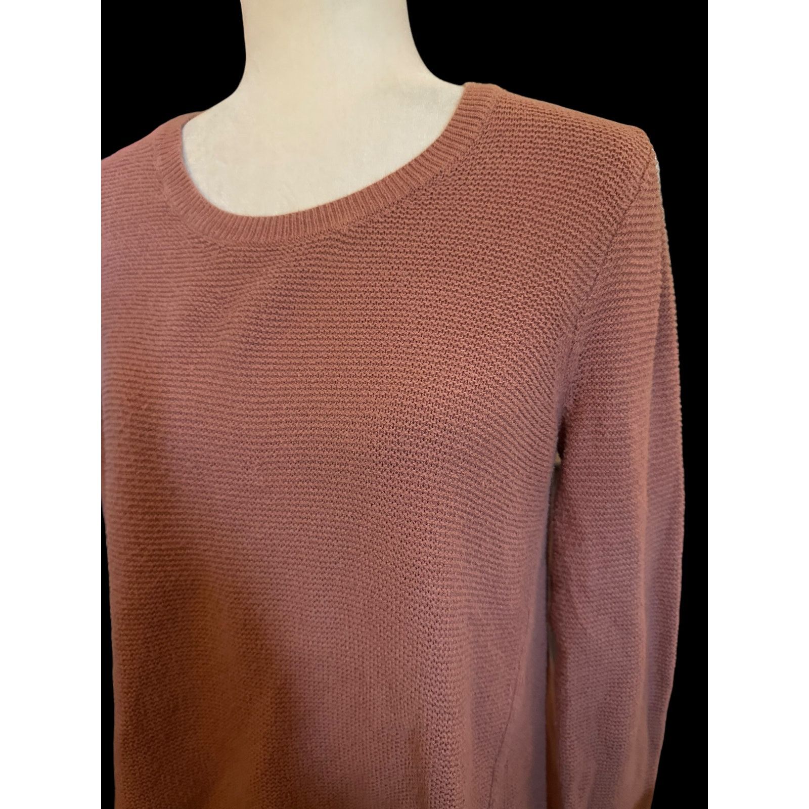 Madewell Madewell Riverside Texture Blush Pink Sweater, Size M Size M / US 6-8 / IT 42-44 - 4 Thumbnail