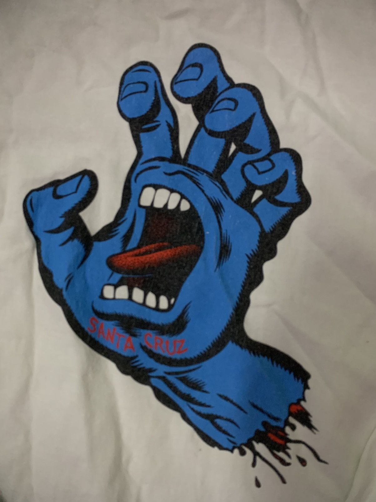 Powell Peralta × Santa Cruz Skateboards × Vintage Santa Cruz Screaming Hand Long Sleeve Tee Size US M / EU 48-50 / 2 - 9 Thumbnail