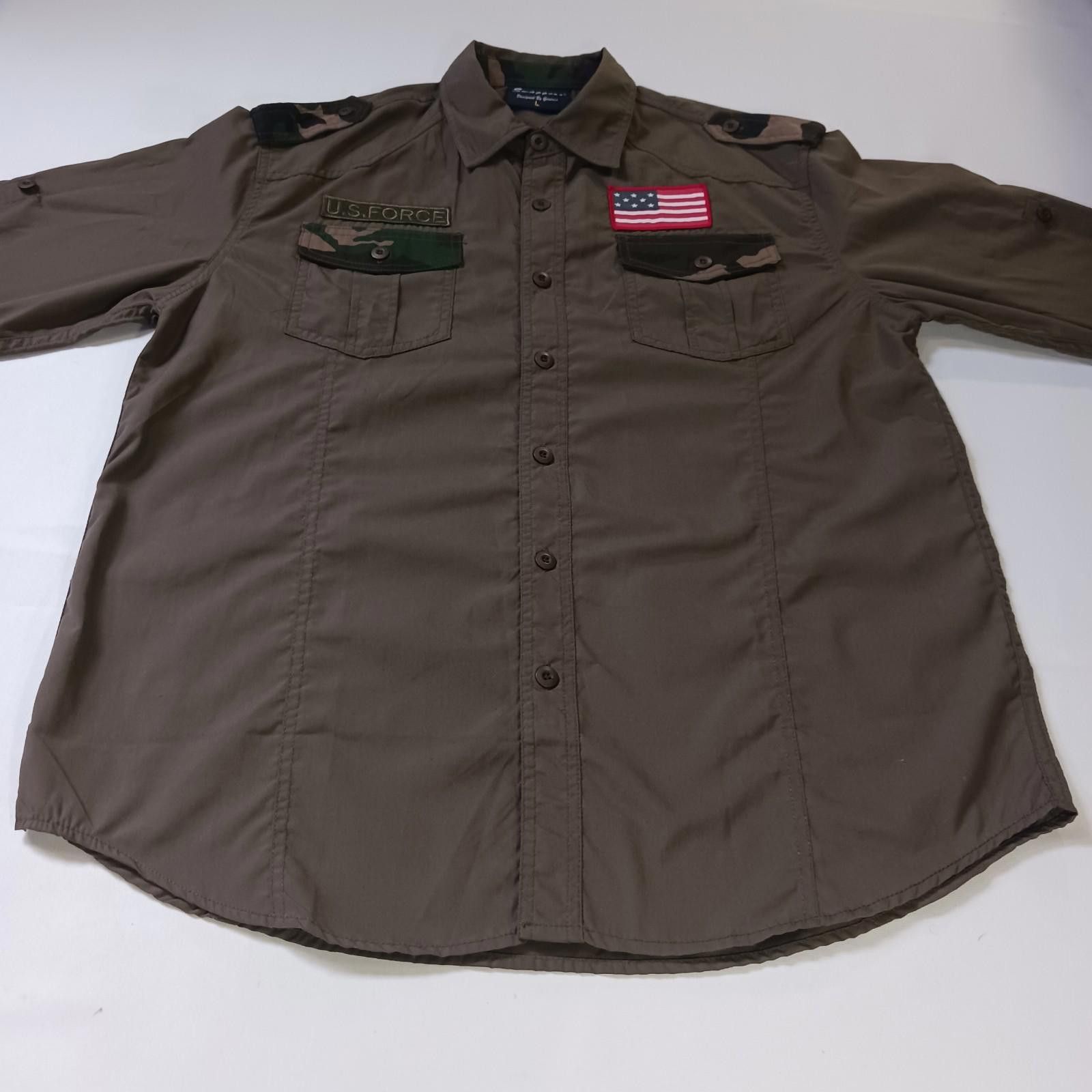 Swagger Swaggers designed by Genesis Men's XL Button Up Green Shirt Size US L / EU 52-54 / 3 - 9 Thumbnail