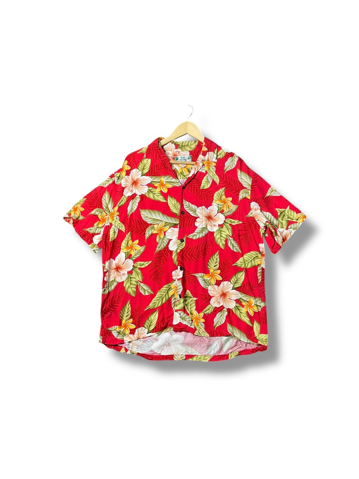 Vintage Two Palms x Hawaiian Rayon Shirt Men’s Flower(31) Size US M / EU 48-50 / 2 - 1 Thumbnail