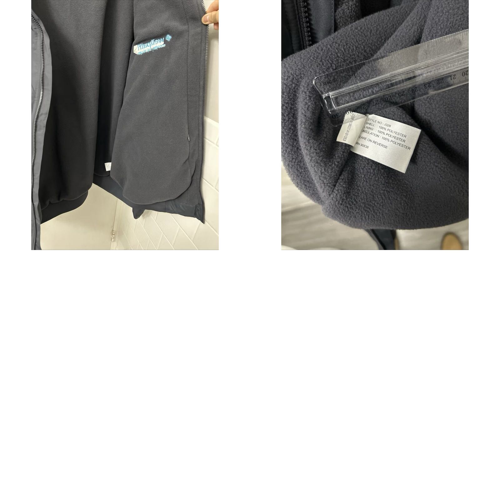 Port Authority Port Authority Charger Jacket Mens 4XL Gray Bomber Jacket Water Resistant Fleece Lined Zip Full Zip Embroidered Logo Modern Workwear Casual Size US XXL / EU 58 / 5 - 9 Thumbnail