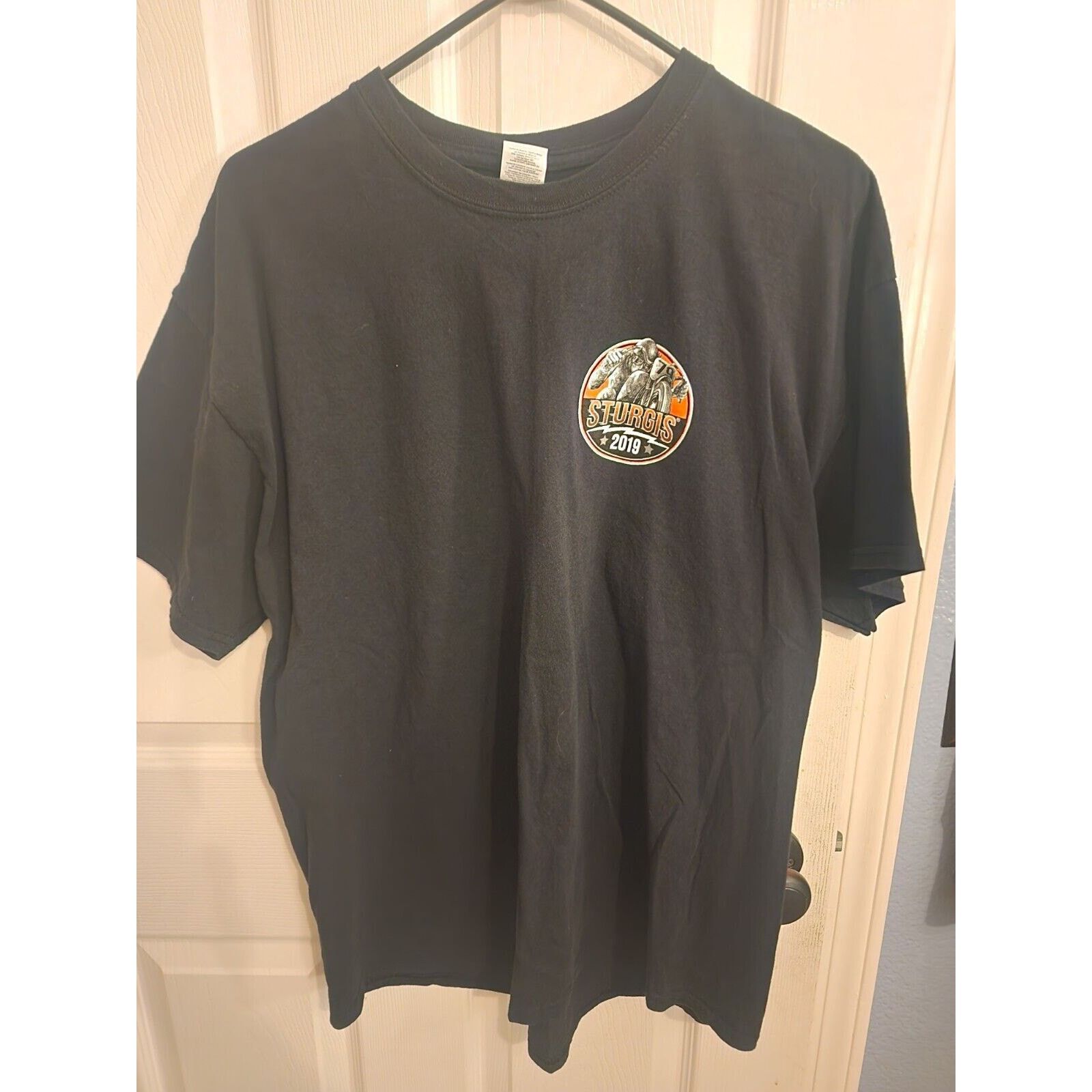 Gildan Sturgis Rally T-shirt 2019 XL Short Sleeve Size US XL / EU 56 / 4 - 3 Thumbnail