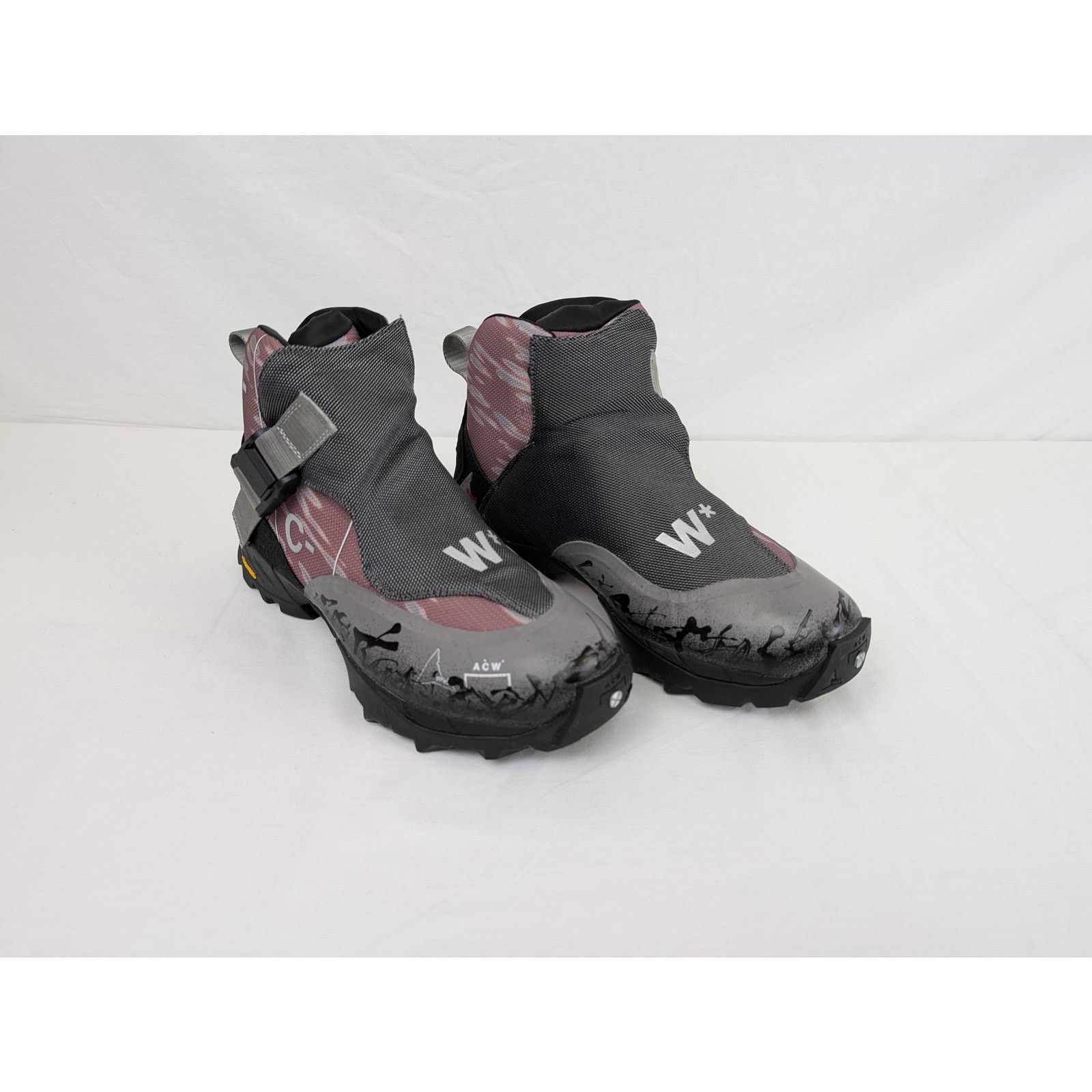 A-COLD-WALL* × ROA o1rshd1 Andreas Buckle ACW Boots in Burnt Red/Black Size US 10 / EU 43 - 5 Thumbnail