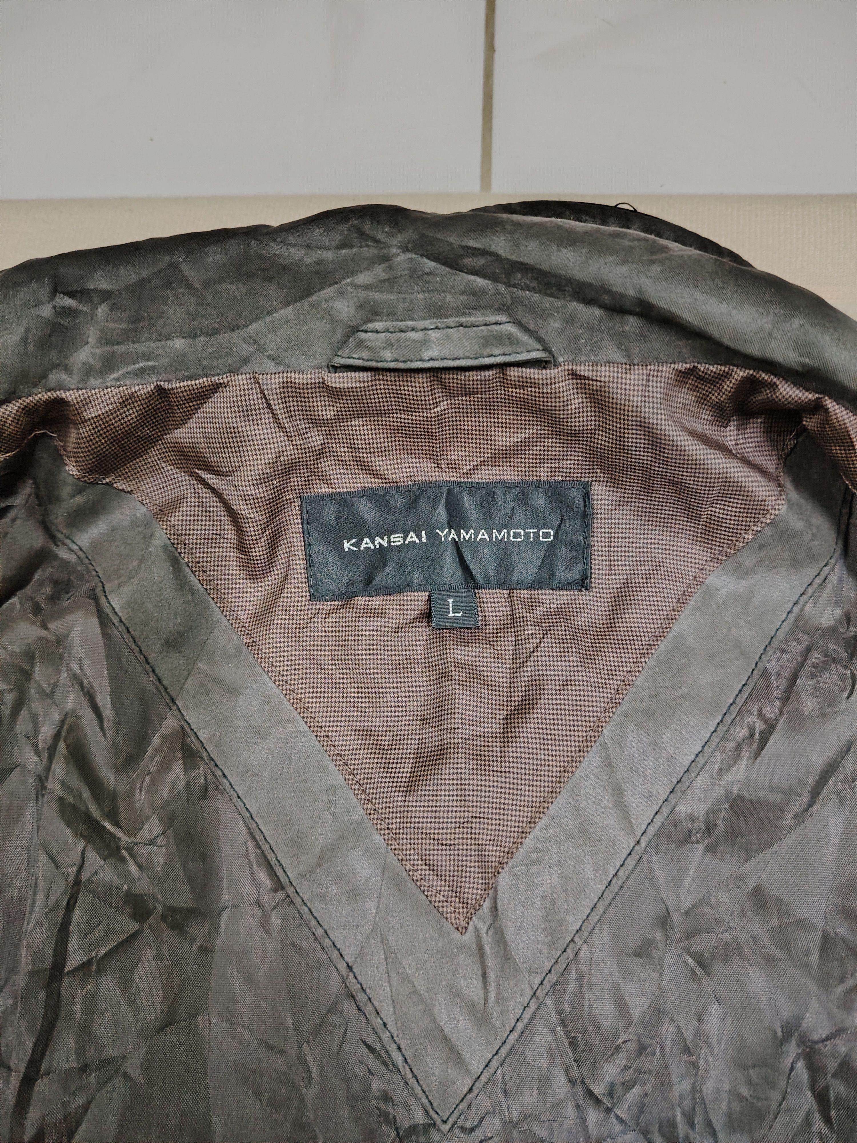 Kansai Yamamoto KANSAI YAMAMOTO BLOUSON ZIPPER JACKET Size US L / EU 52-54 / 3 - 10 Thumbnail