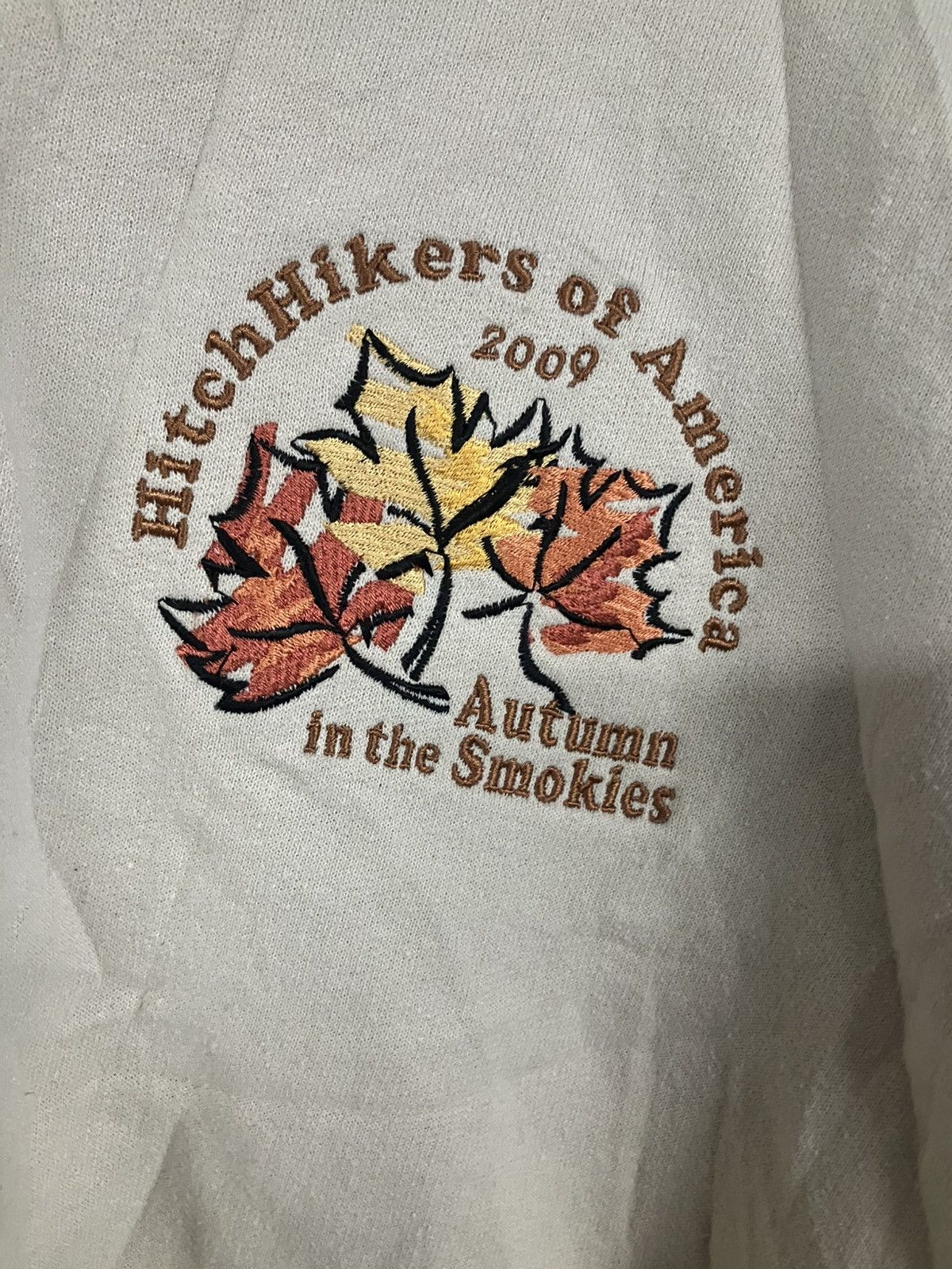 Gildan × Vintage Vintage Hitchikers of America 2009 pullover sweater shirt xl Size US XL / EU 56 / 4 - 2 Thumbnail