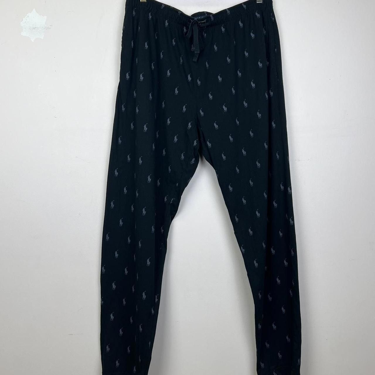 Polo Ralph Lauren Polo Ralph Lauren Men's Sleep Pants - Black with Iconic Logo Size US 36 / EU 52 - 1 Thumbnail