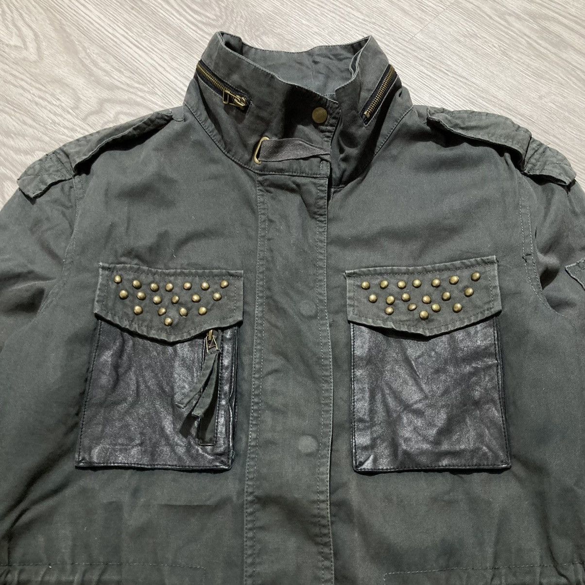 Japanese Brand 2000s Codes Combine Poem Parka Military Jacket Green Punk Size US M / EU 48-50 / 2 - 3 Thumbnail