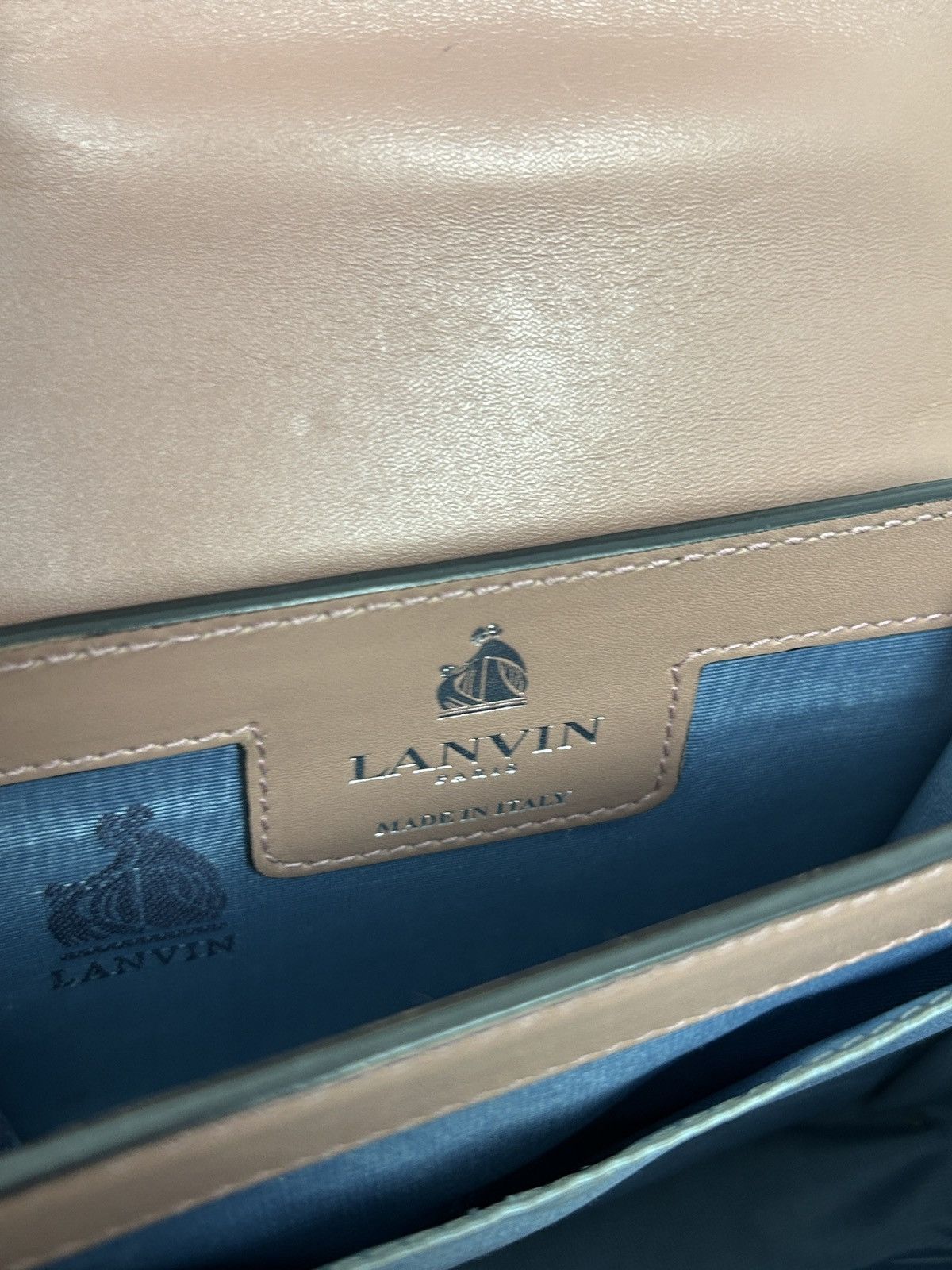 Lanvin Lanvin Mini Studded Jiji Crossbody Bag In Pale Pink Size ONE SIZE - 8 Thumbnail