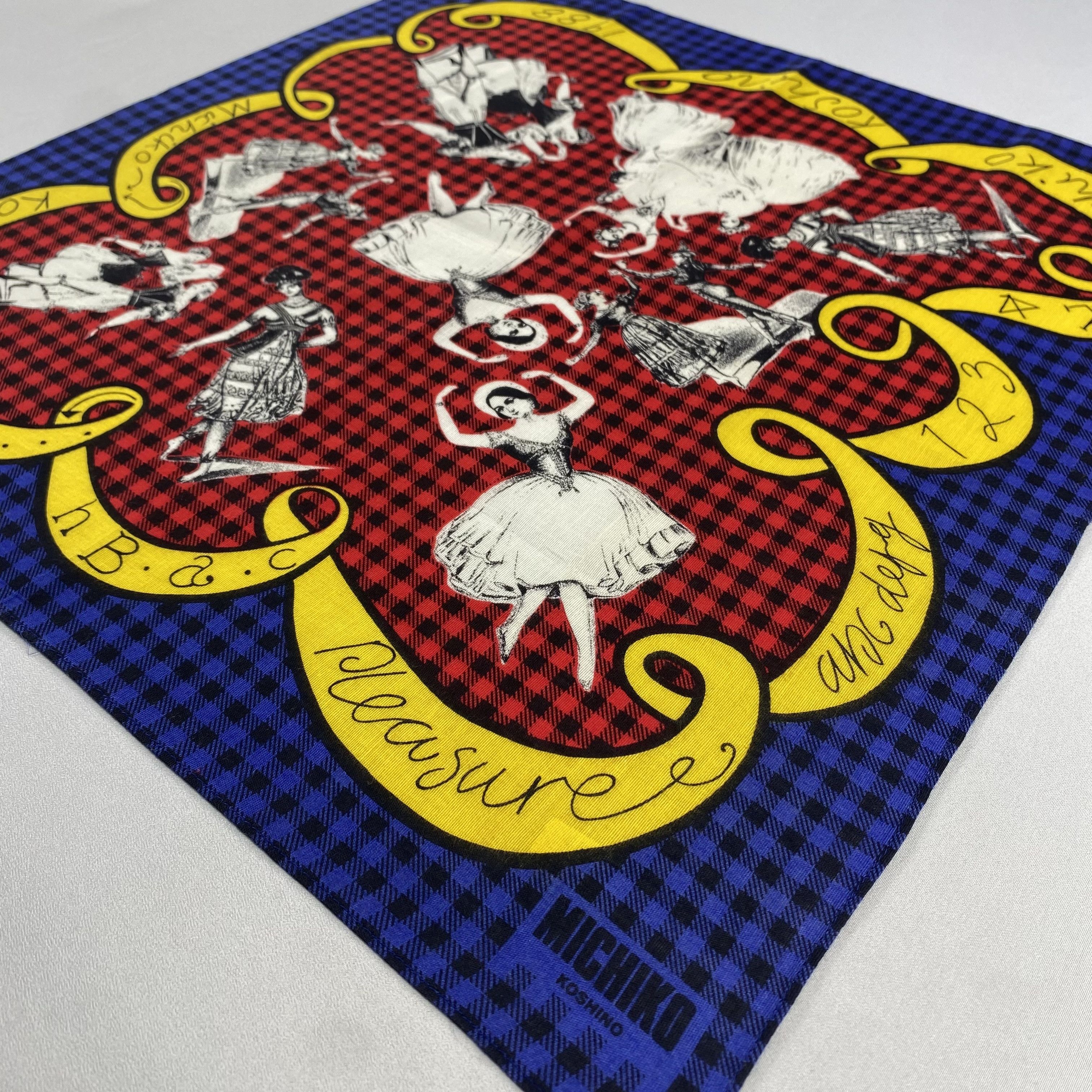 Michiko Koshino London × Vintage Michiko Koshino London Handkerchief / Neckerchief-P1434 Size ONE SIZE - 2 Thumbnail