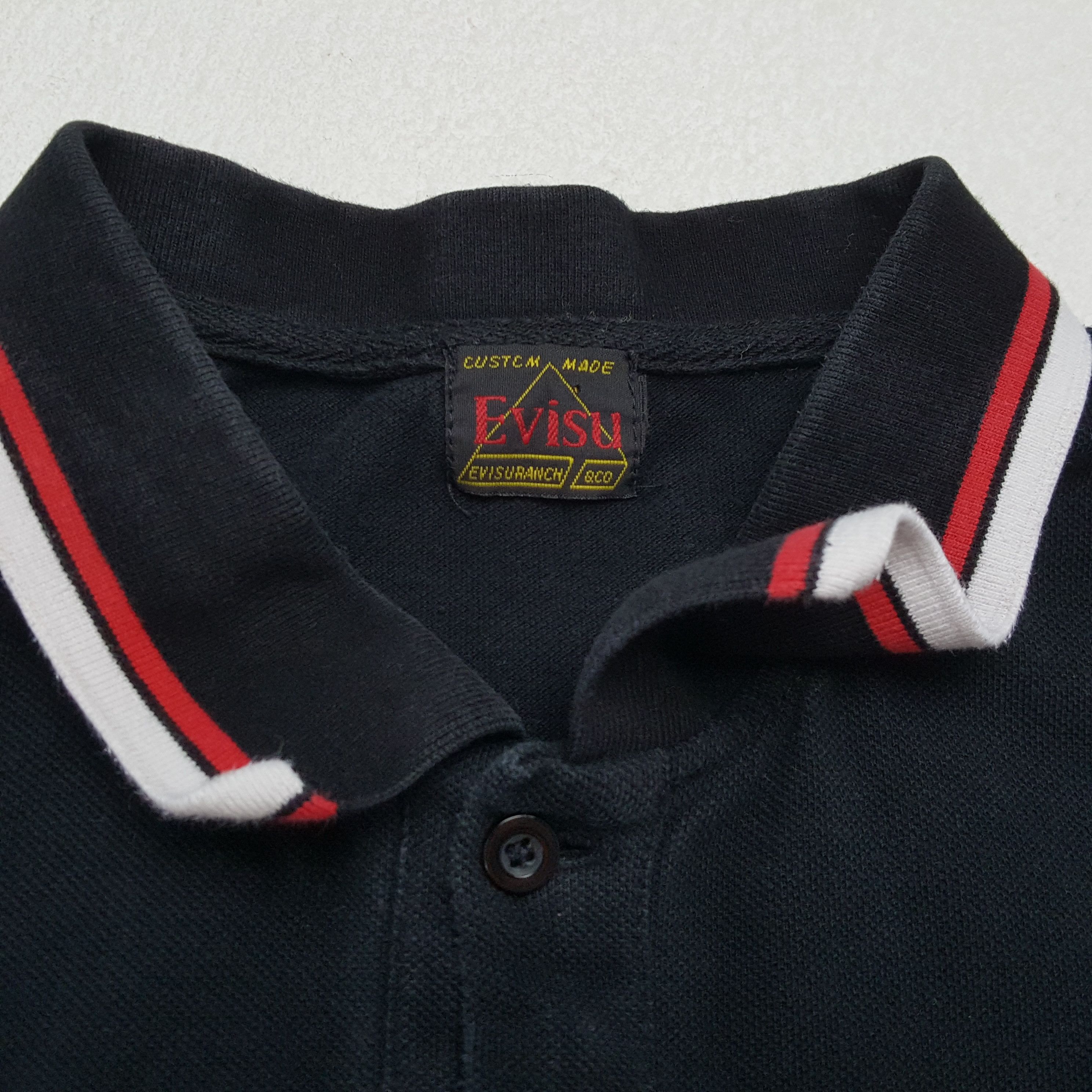 Evisu × Japanese Brand Vintage EVISU Japanese Brand Polo Shirt Size US L / EU 52-54 / 3 - 7 Thumbnail
