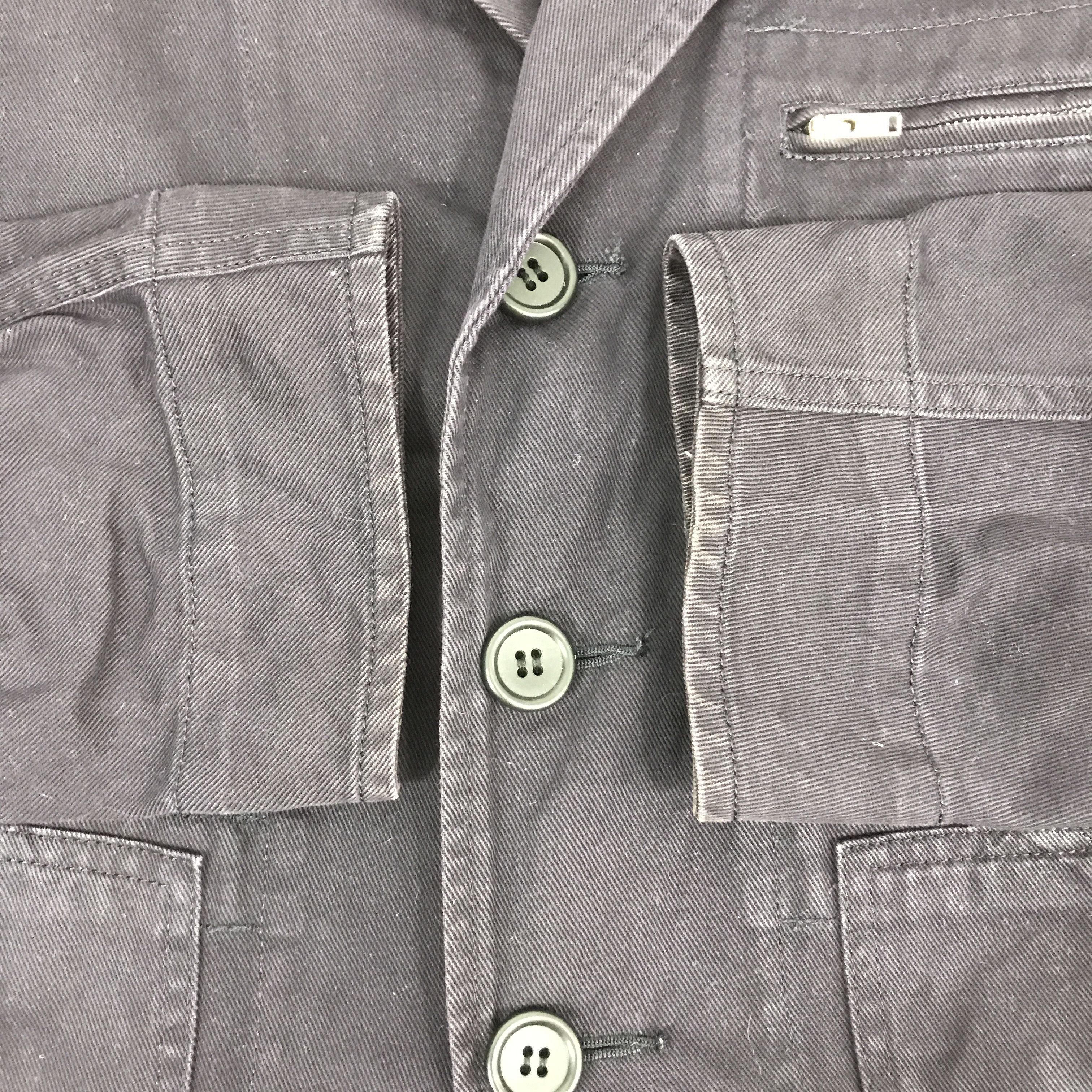 Margaret Howell MHL MARGARET HOWELL BUTTON NAVY JACKET K72B14 Size US M / EU 48-50 / 2 - 9 Thumbnail