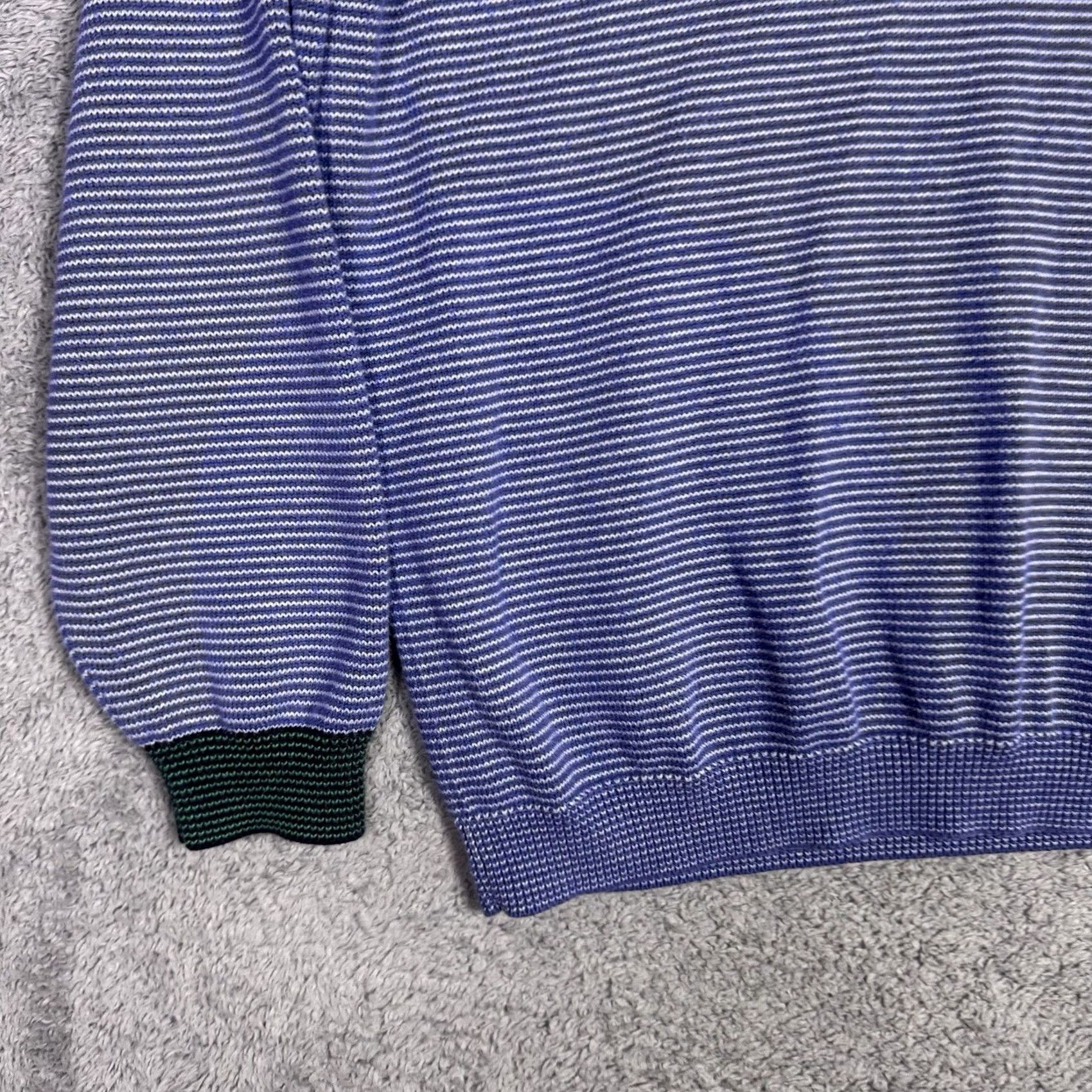 Brooks Brothers Brooks Brothers Sweater Men’s XL Wool Pullover Knit Sweatshirt Crew Neck Striped Knit Jumper Classic Preppy Size US XL / EU 56 / 4 - 3 Thumbnail