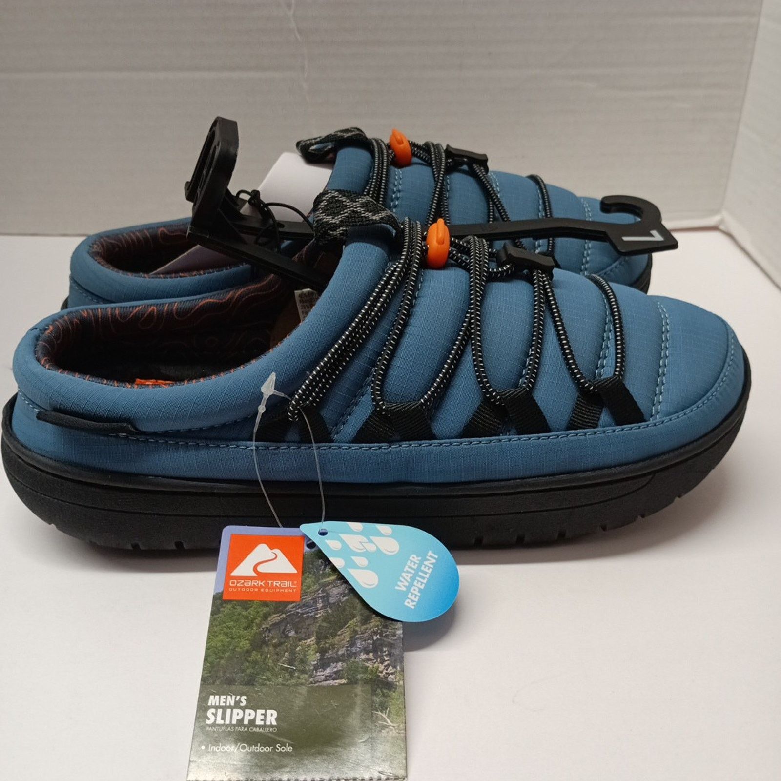 Other Ozark Trail Men's Size 7 Scuff Slipper Blue Water Repellent Size US 7 / EU 40 - 4 Thumbnail