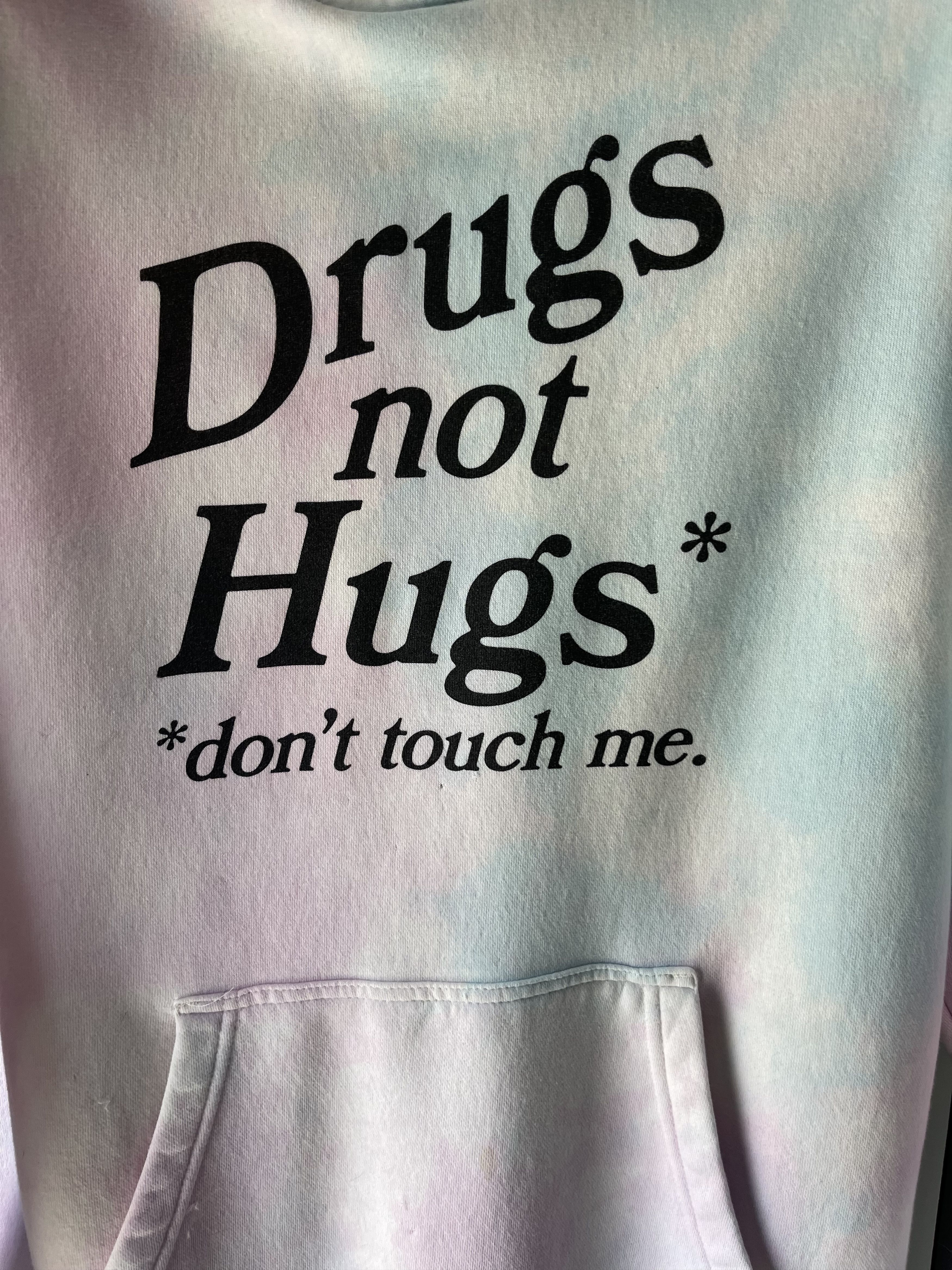 Independent Trading Co. Unisex Drugs Not Hugs - Don't touch me Hoodie Size US L / EU 52-54 / 3 - 3 Thumbnail