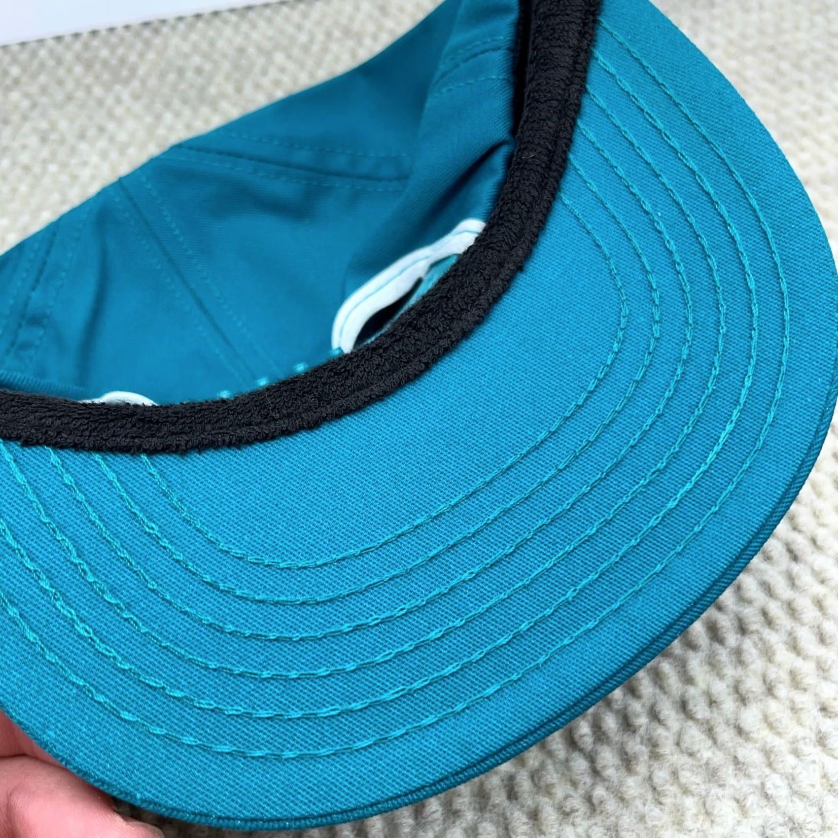 Coal Vintage Consol Trucker Hat Cap Snapback USA Coal Mining 90s Rope Buchanan Teal Size ONE SIZE - 4 Thumbnail