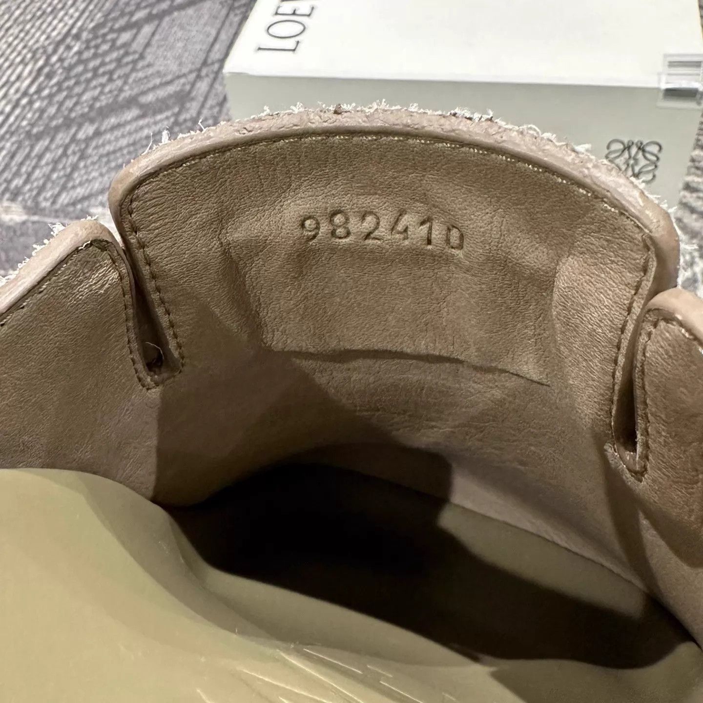 Loewe Loewe Ease Buckle Suede Mule 38 New in Box Size US 7.5 / IT 37.5 - 7 Thumbnail