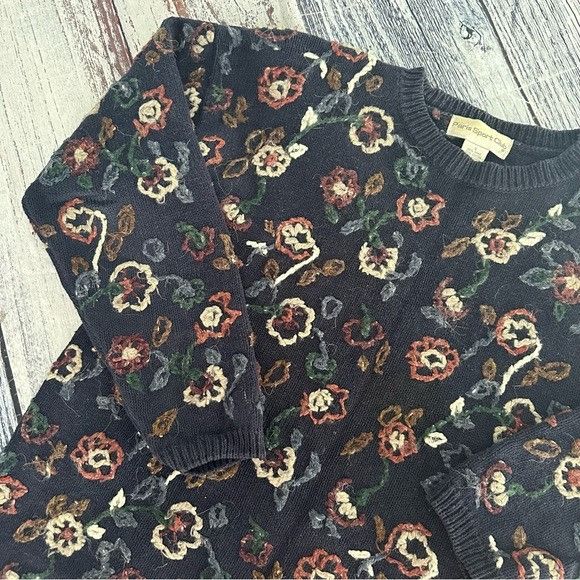 Vintage Vintage Paris Sports Club Allover Embroidered Floral Pattern Size S / US 4 / IT 40 - 2 Thumbnail