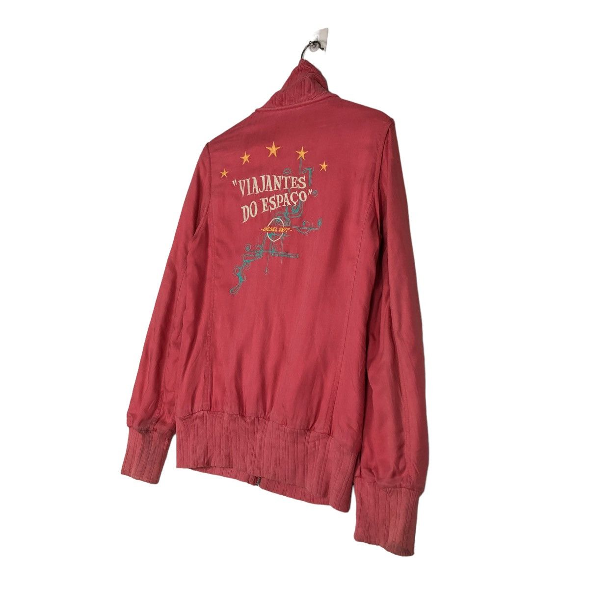 Diesel 🔥Vintage Bomber Jacket Biker Diesel Big Logo Backhit Size US S / EU 44-46 / 1 - 3 Thumbnail