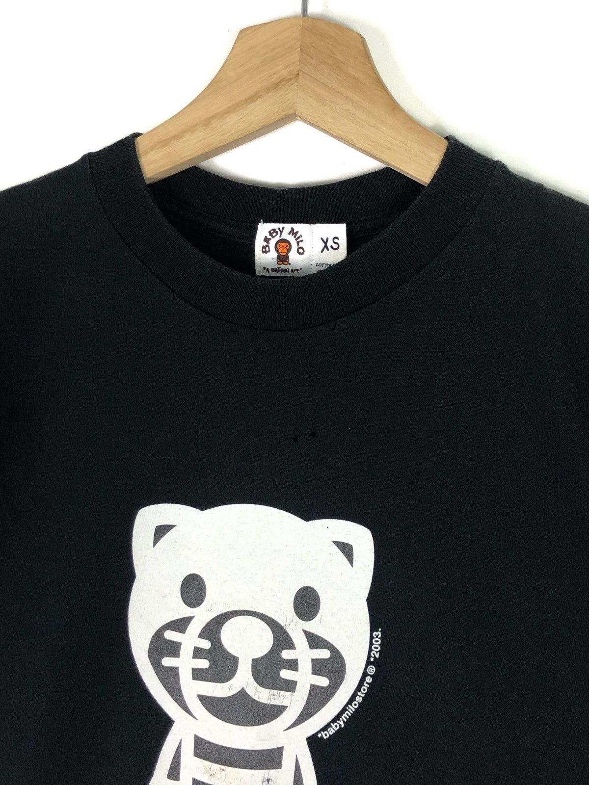 Bape VINTAGE 2003 BAPE BABY MILO CAT SINGLE STITCH Size XXS / US 00 / IT 34 - 7 Thumbnail