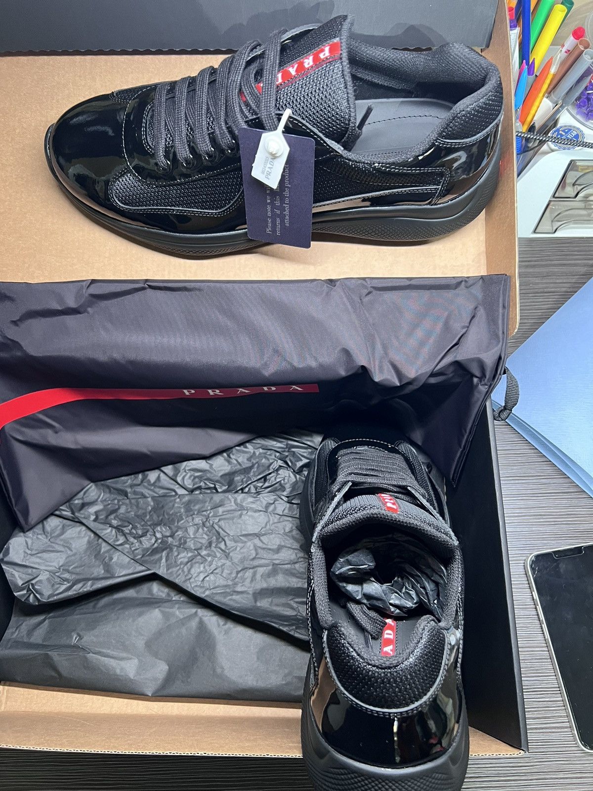 Prada Prada americas cup Size US 9.5 / EU 42-43 - 1 Thumbnail