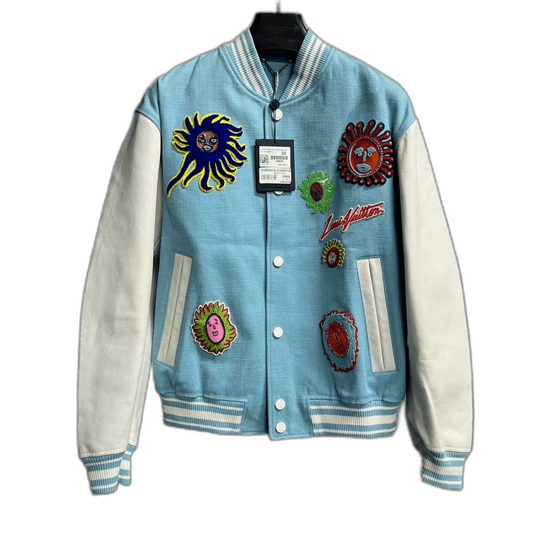 Louis Vuitton Louis Vuitton Embroidered Baseball Jacket Size 50-2506 Size US M / EU 48-50 / 2 - 1 Thumbnail